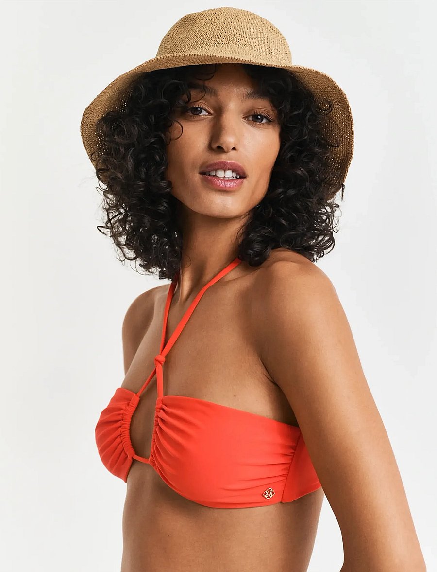 Gant - BANDEAU TOP - bandeau-bikini-oberteile - orange red - 4