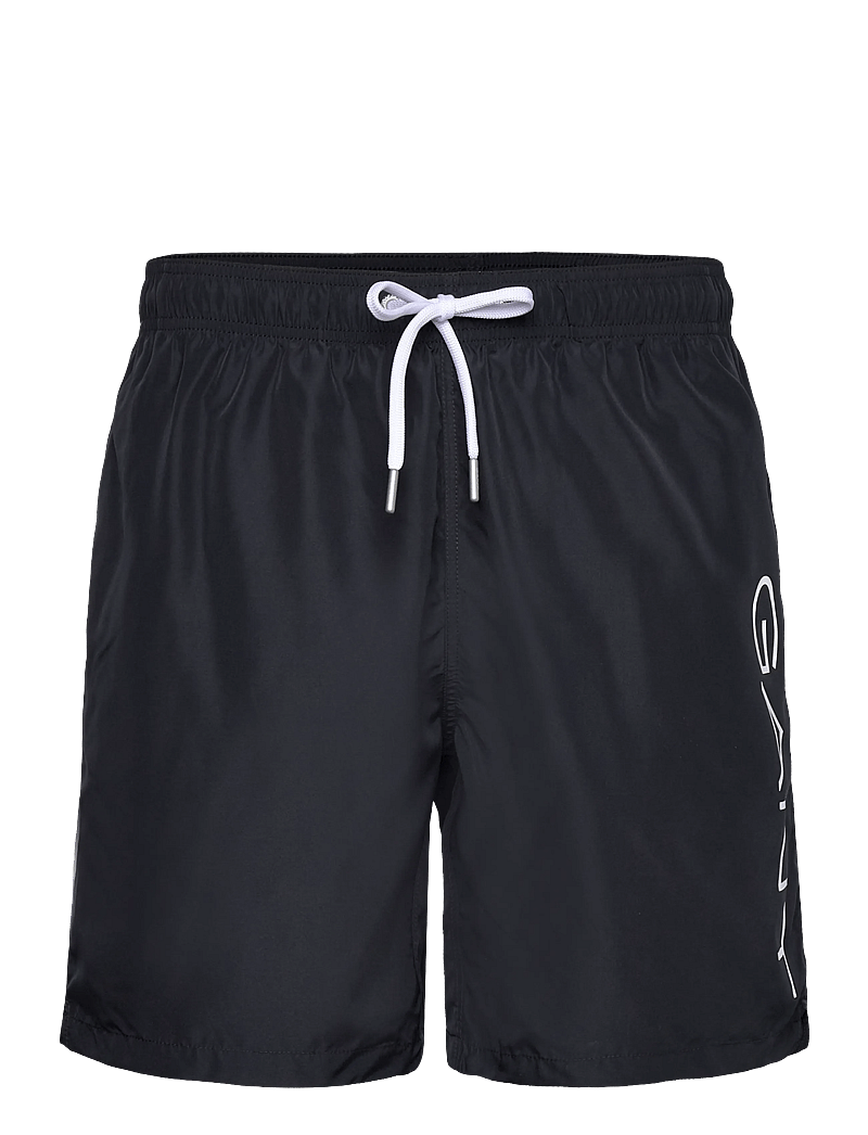 Gant - LIGHTWEIGHT SWIM SHORTS - badeshorts - black - 0