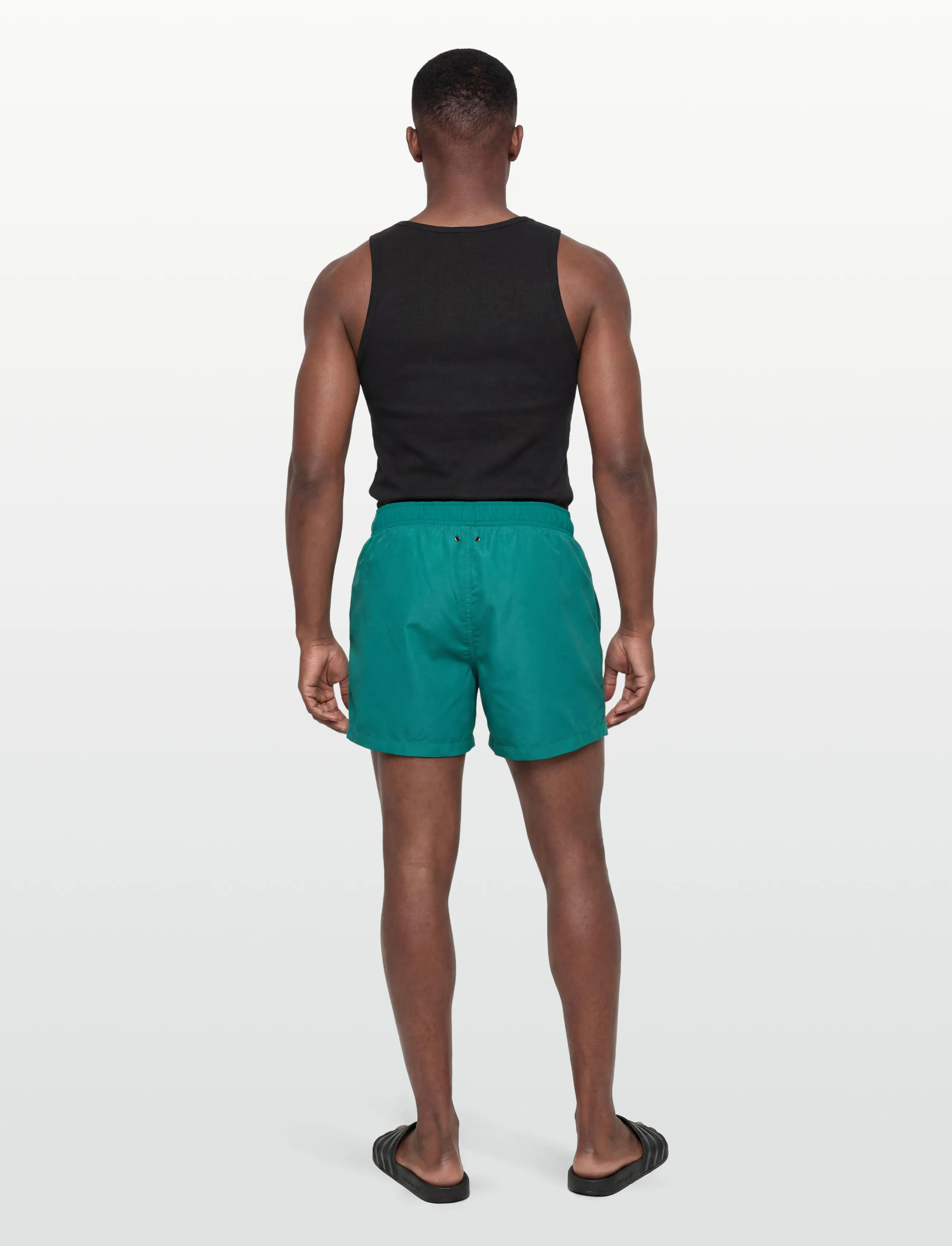 Gant - QUICK DRY LOGO SWIM SHORTS - badeshorts - aqua blue - 4
