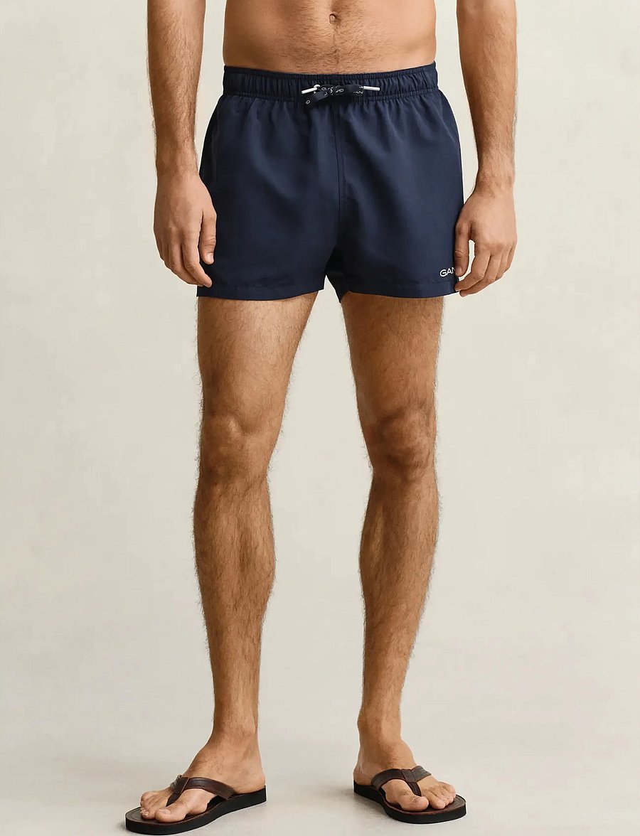 Gant - QUICK DRY LOGO SWIM SHORTS - badshorts - marine - 3