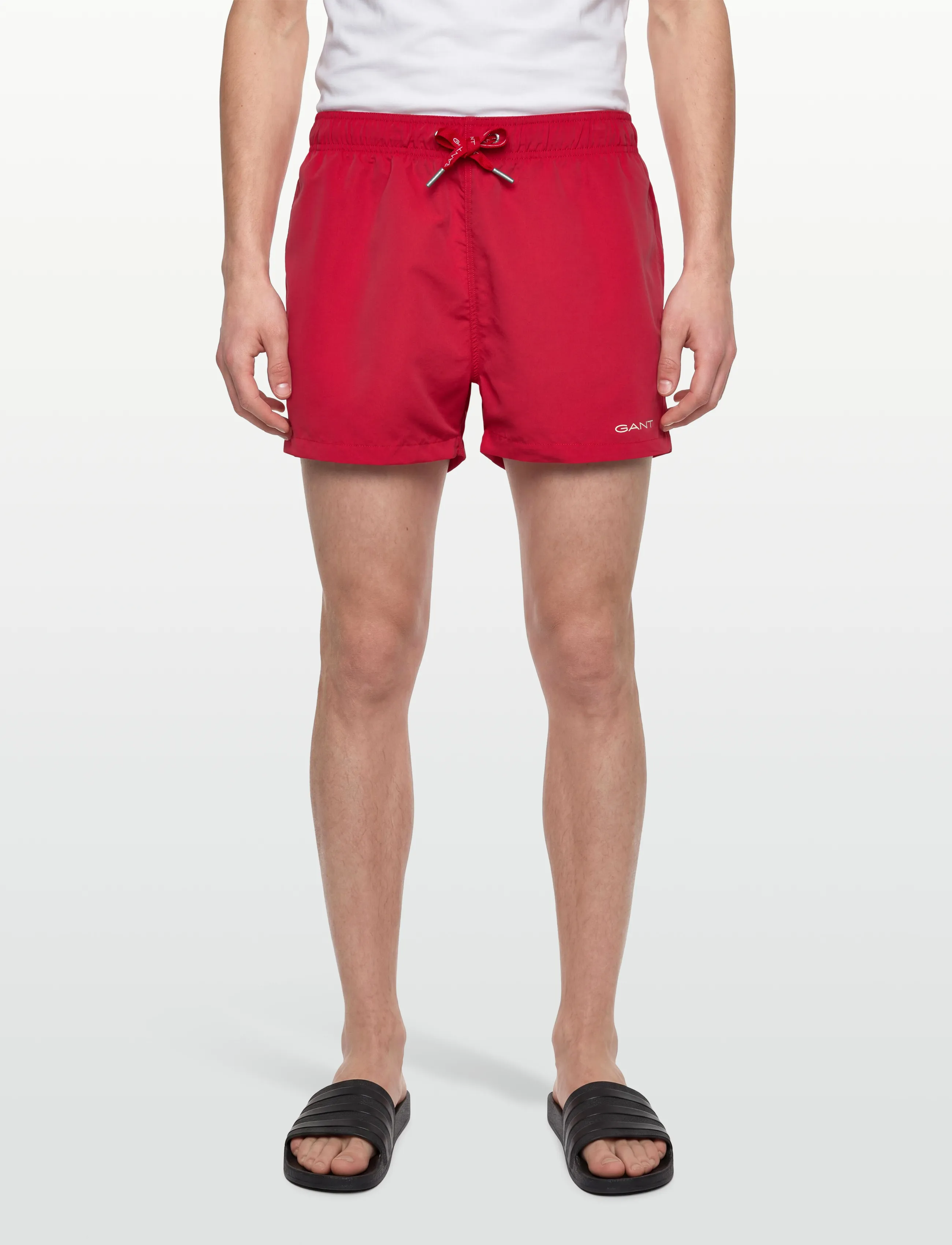 Gant - QUICK DRY LOGO SWIM SHORTS - badeshorts - rose red - 3