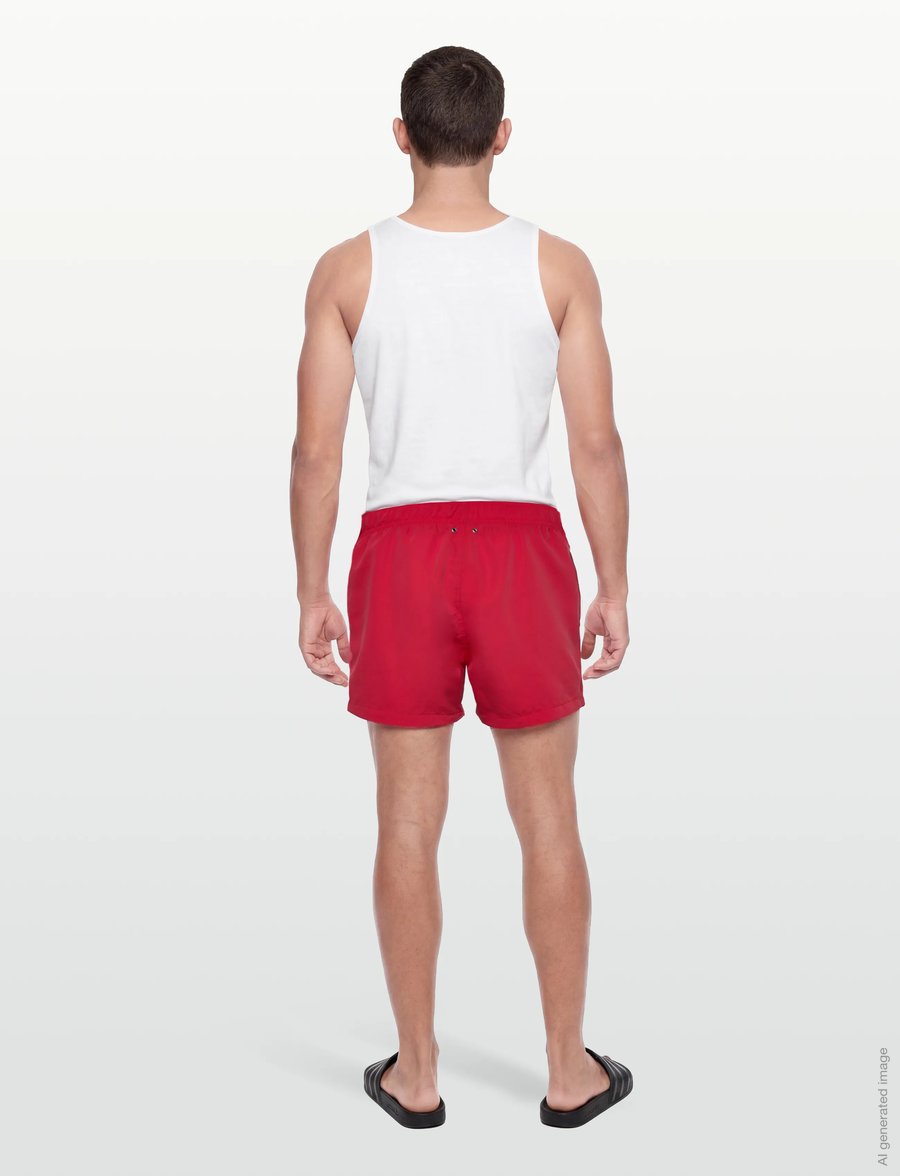 Gant - QUICK DRY LOGO SWIM SHORTS - badeshorts - rose red - 4
