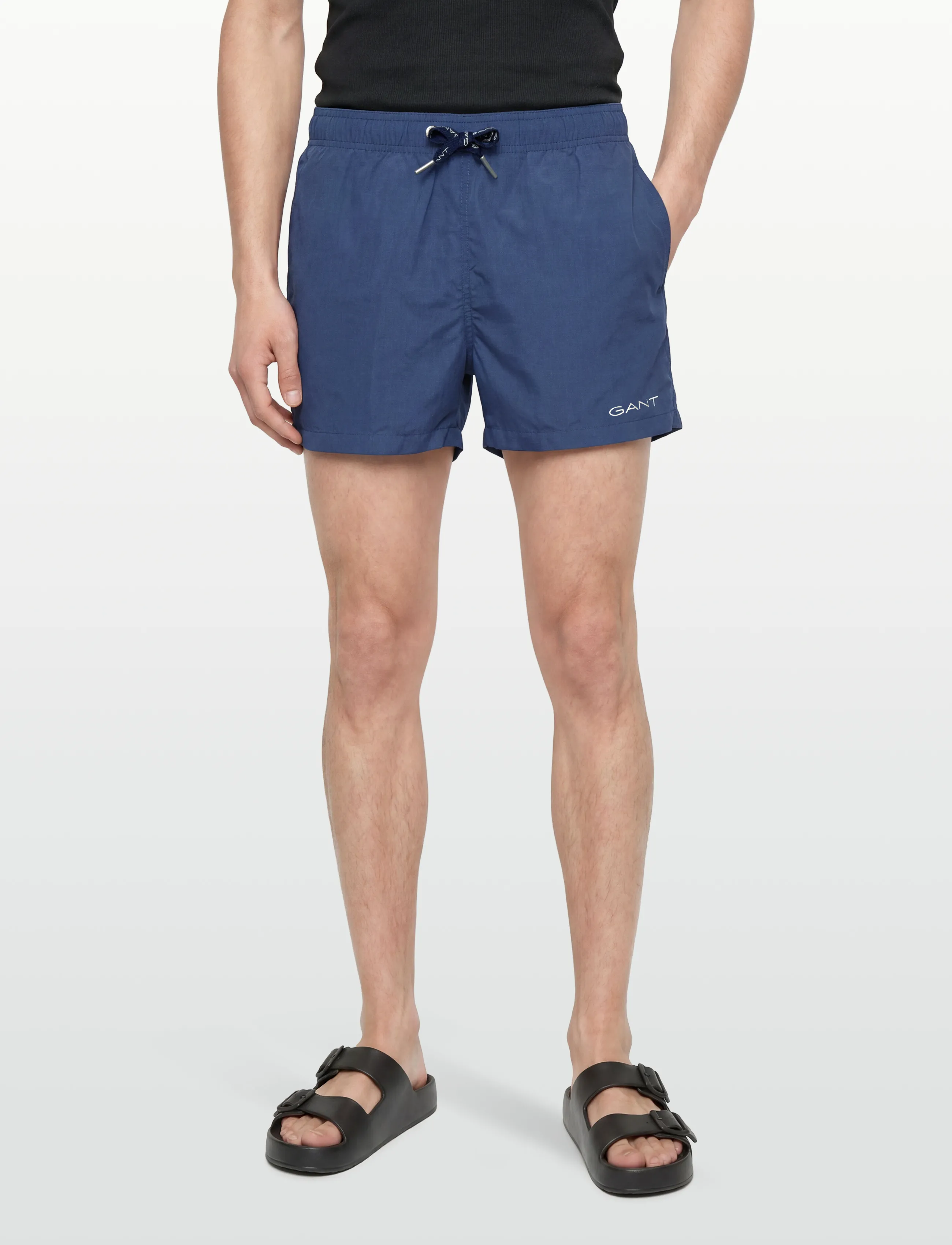 Gant - QUICK DRY LOGO SWIM SHORTS - badeshorts - vintage blue - 3