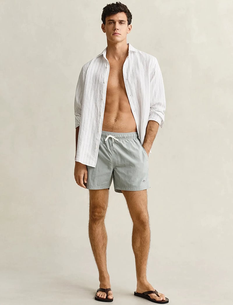 GANT - SWIM SHORTS - badeshorts - ceramic grey - 0