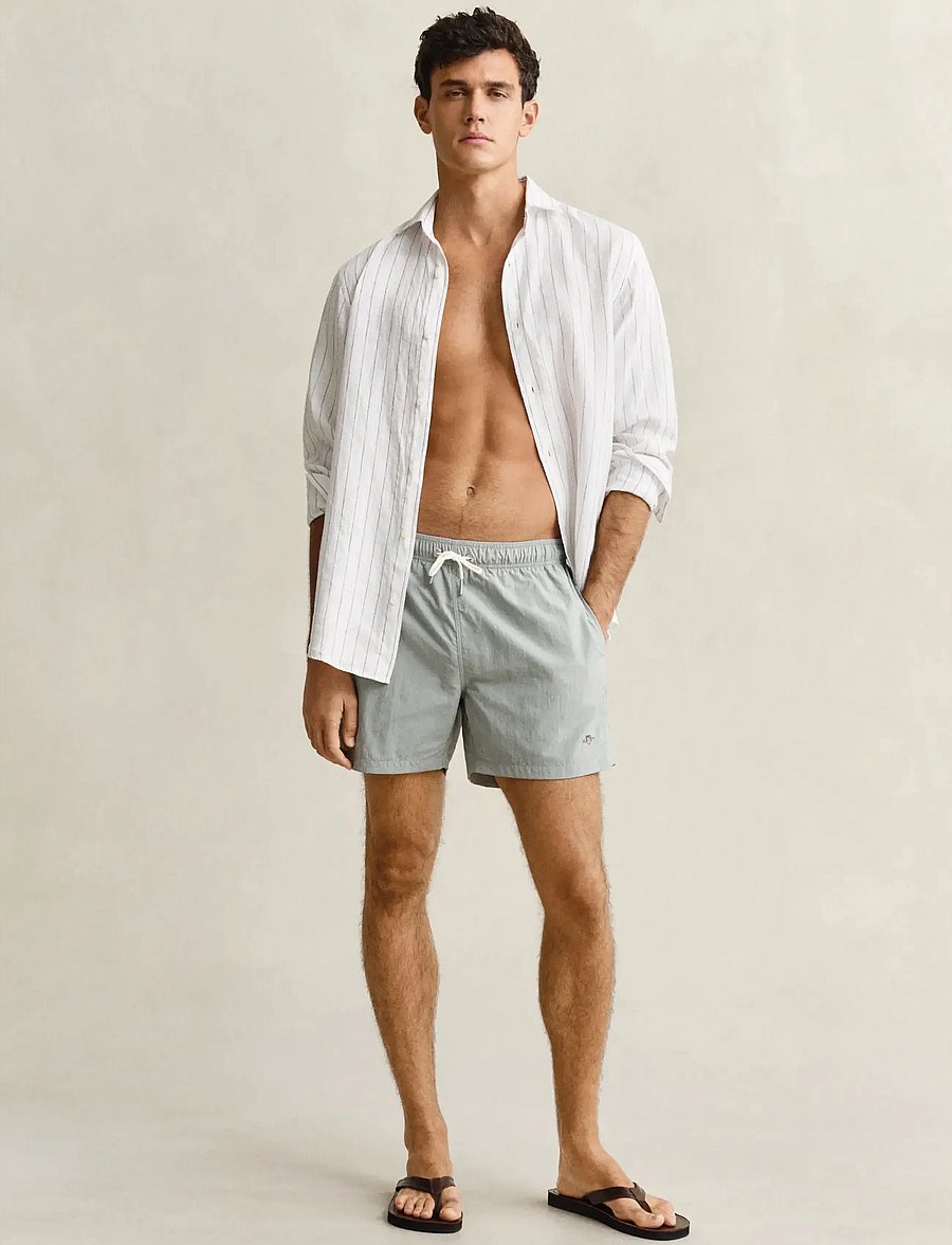 Gant - SWIM SHORTS - ujumispüksid - ceramic grey - 0