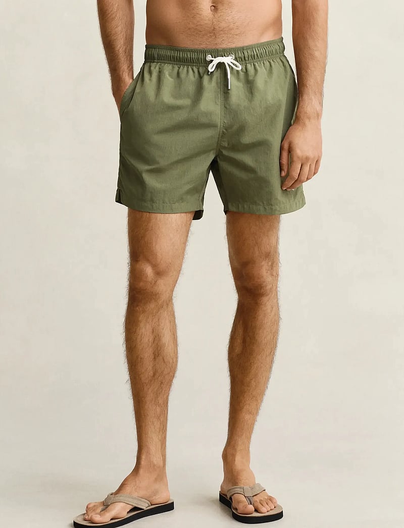 GANT - SWIM SHORTS - badeshorts - dry herb green - 3