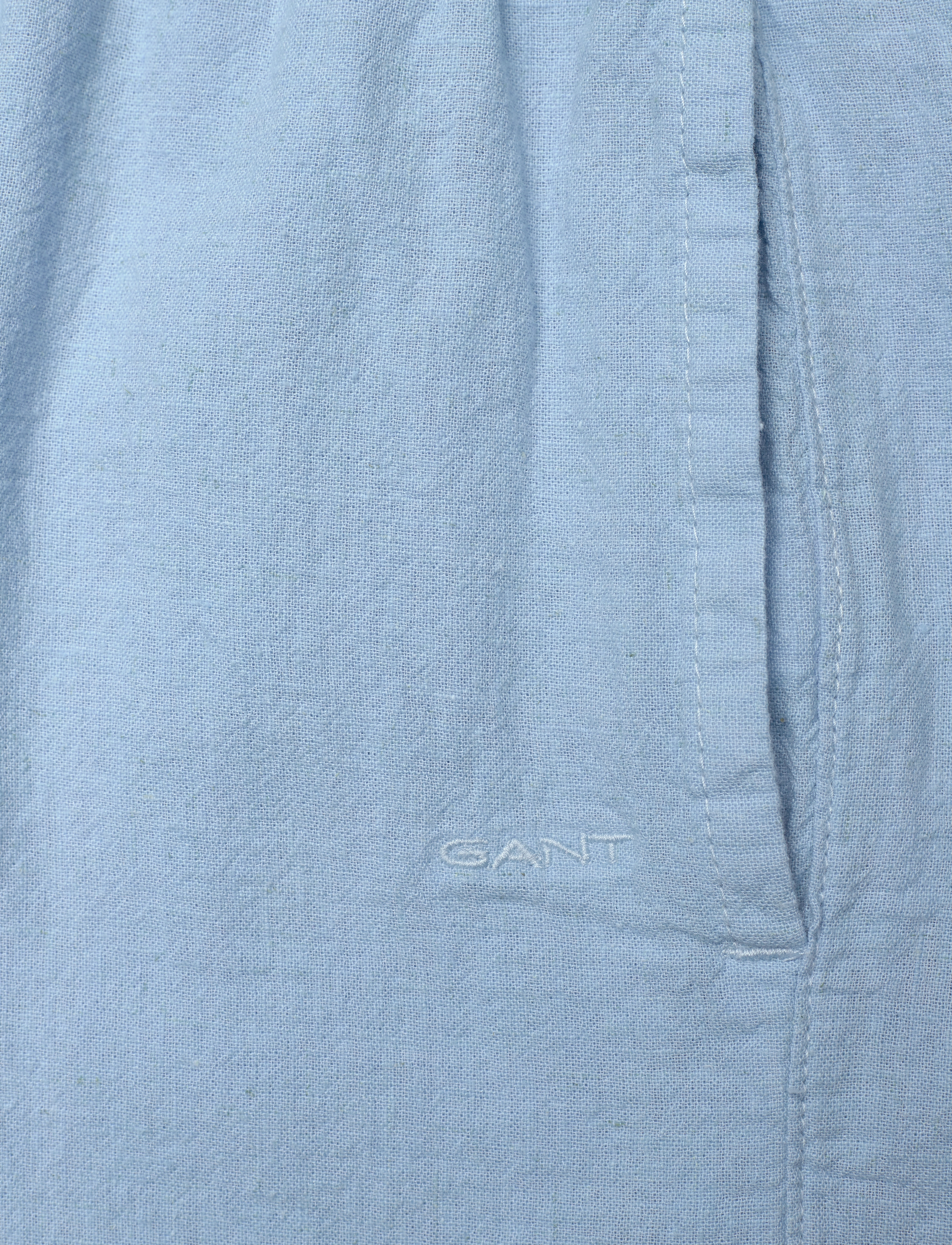 Gant - COTTON LINEN SHORTS - casual shorts - fresh blue - 2