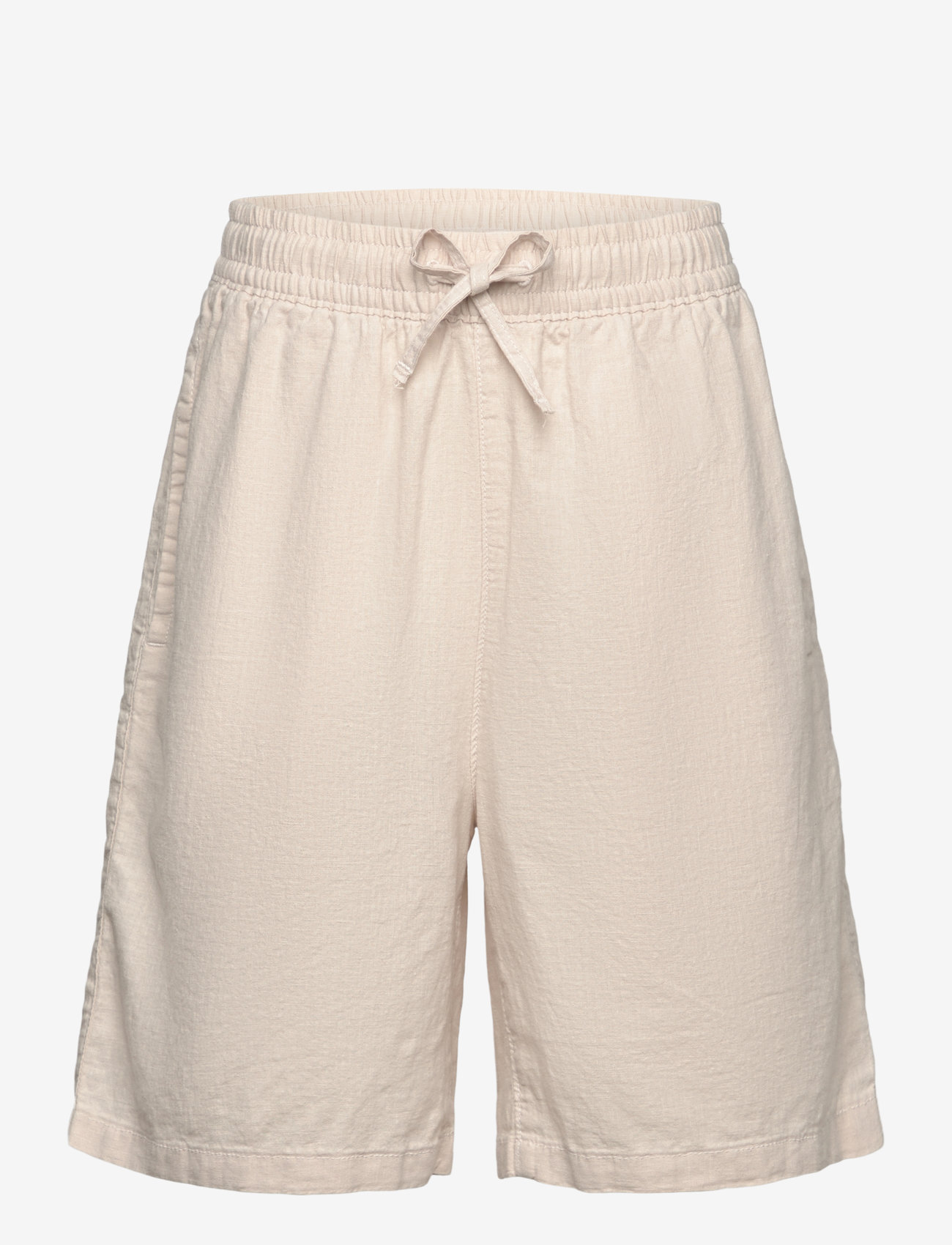 GANT - COTTON LINEN SHORTS - casual shorts - putty - 0