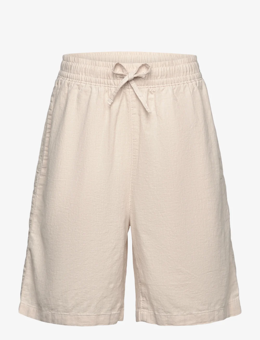 GANT - COTTON LINEN SHORTS - casual shorts - putty - 0