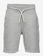 GANT - THE ORIGINAL SWEAT SHORTS - sweat shorts - light grey melange - 0