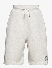 GANT - REGULAR SWEAT SHORTS - sweat shorts - rugger grey melange - 0