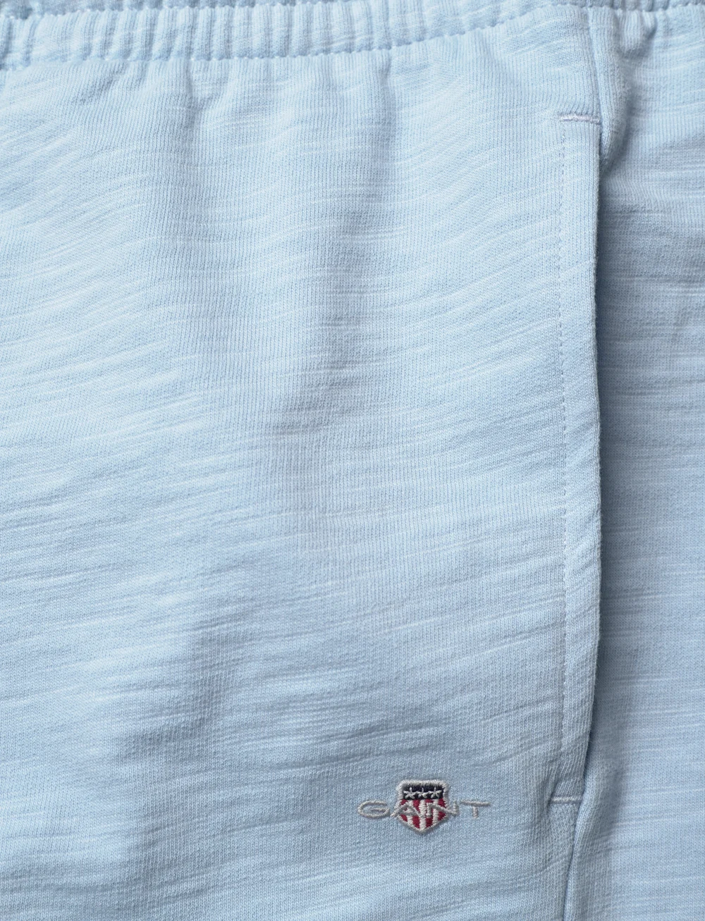 GANT - SHIELD COTTON SLUB SHORTS - sweat shorts - calming blue - 2