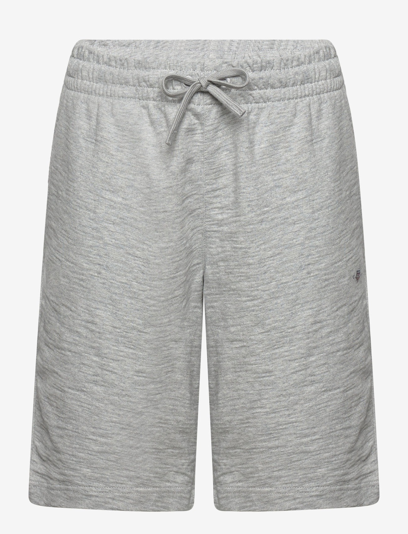 GANT - SHIELD COTTON SLUB SHORTS - sweatshorts - light grey melange - 0