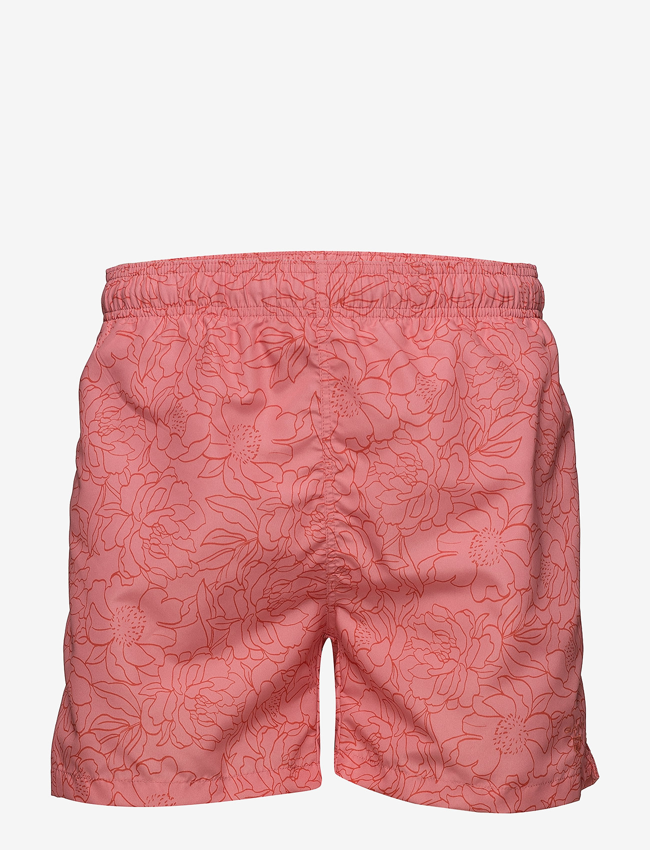 GANT - FULL BLOOM OUTLINE SWIM SHORTS C.F. - strong coral - 0
