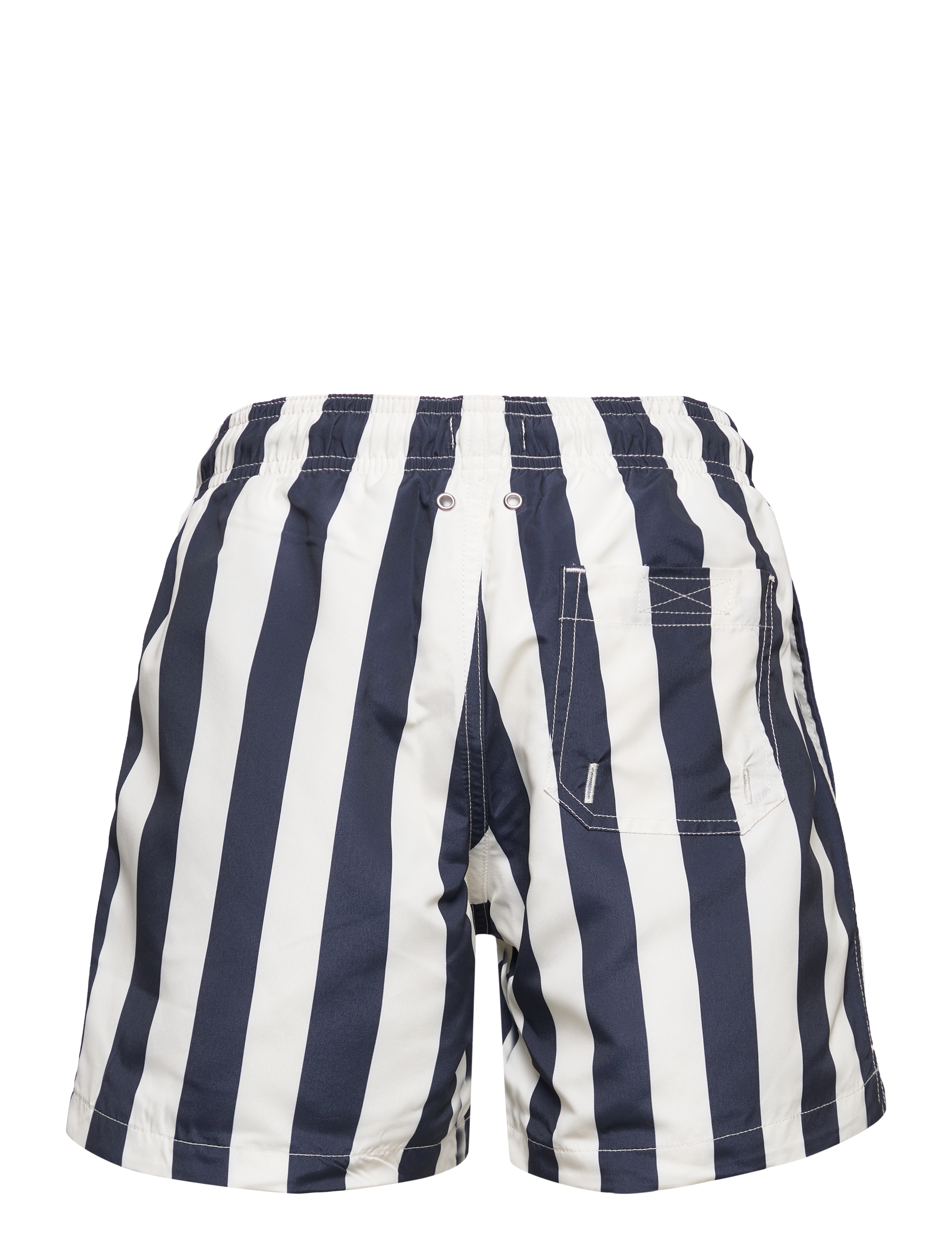 GANT - BLOCK STRIPE PRINT SWIM SHORTS - evening blue - 1