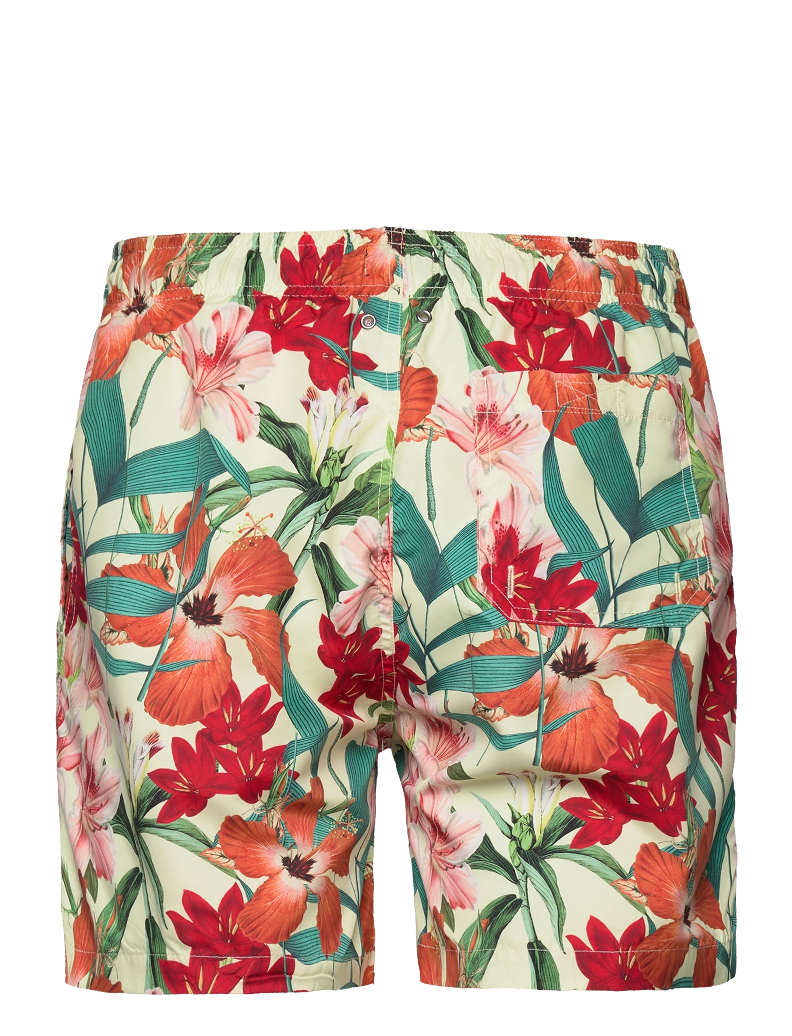 GANT - CF FLORAL PRINT SWIM SHORTS - lemonade yellow - 1