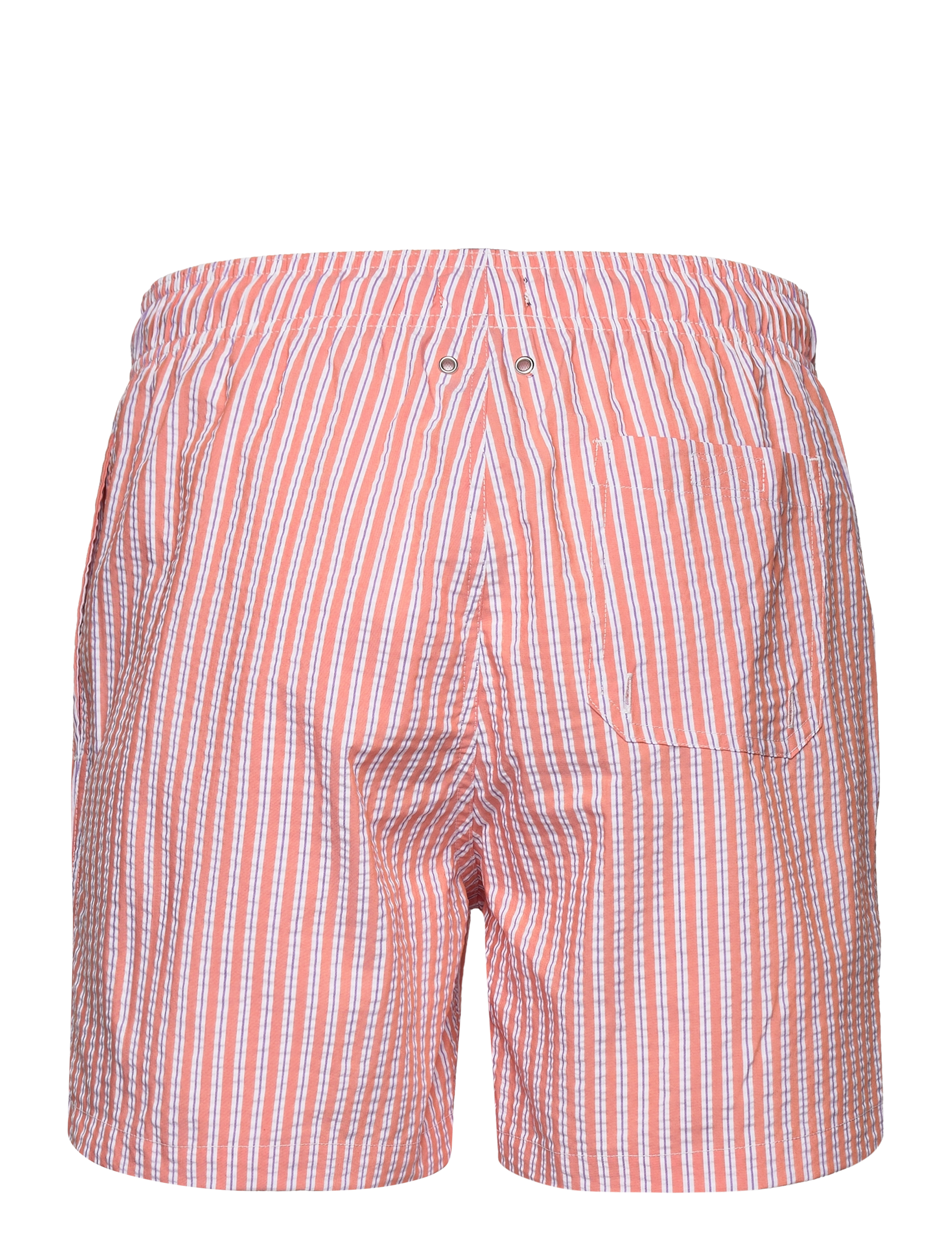 GANT - CF SEERSUCKER SWIM SHORTS - pumpkin orange - 1
