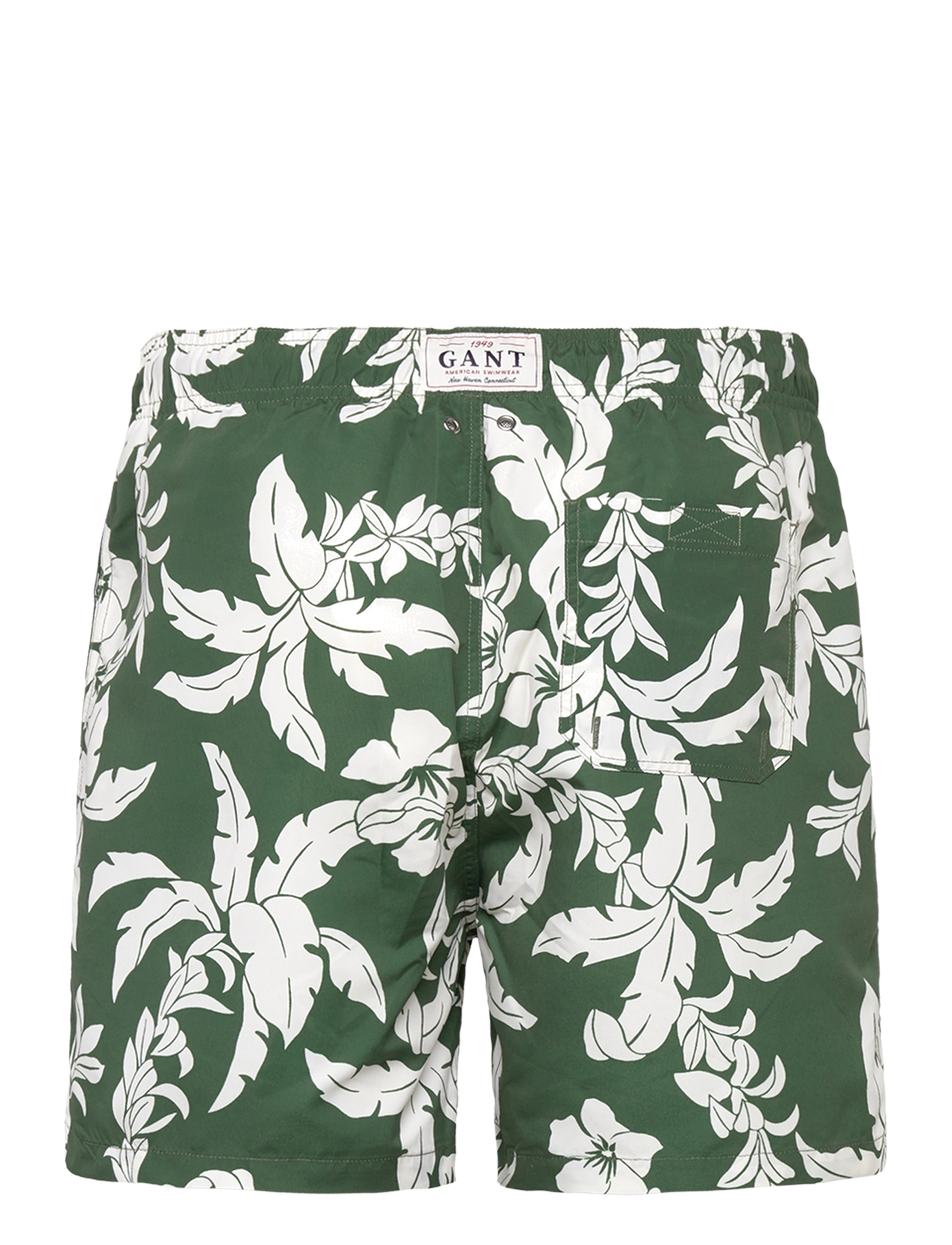 GANT - PALM LEI PRINT SWIM SHORTS - pine green - 1