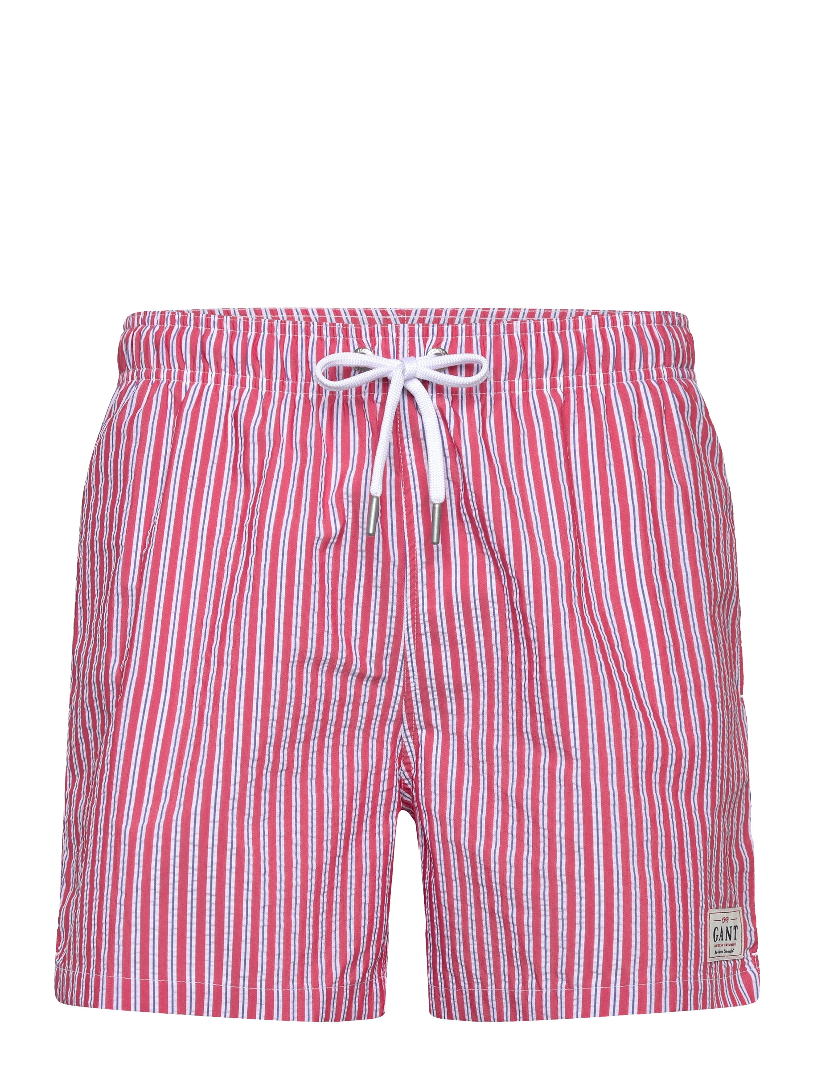 GANT SEERSUCKER SWIM SHORTS - Badetøj - BRIGHT RED / red