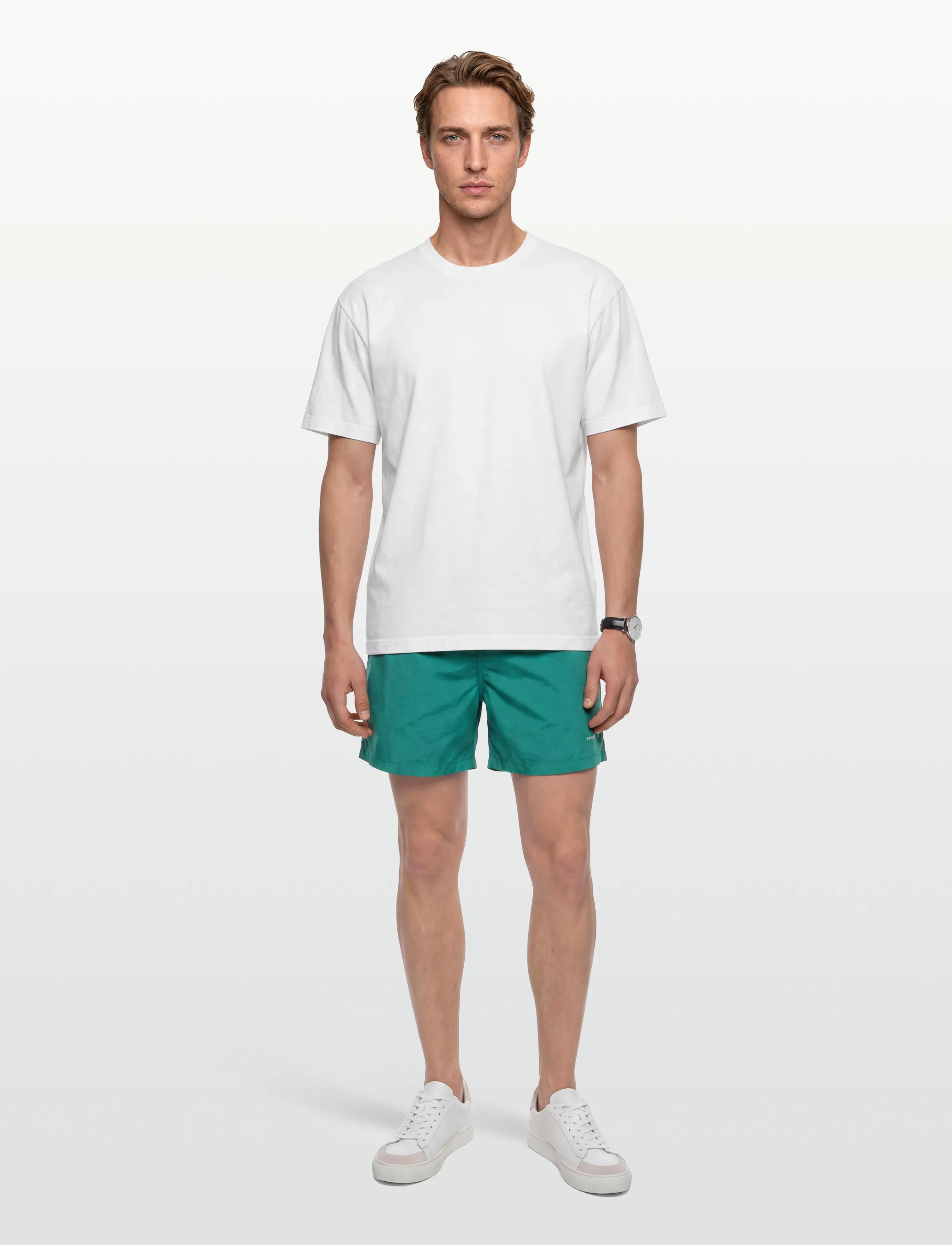 Gant Sunfaded Swim Shorts, Mænd, Badeshorts, Grøn, Str: XXXL