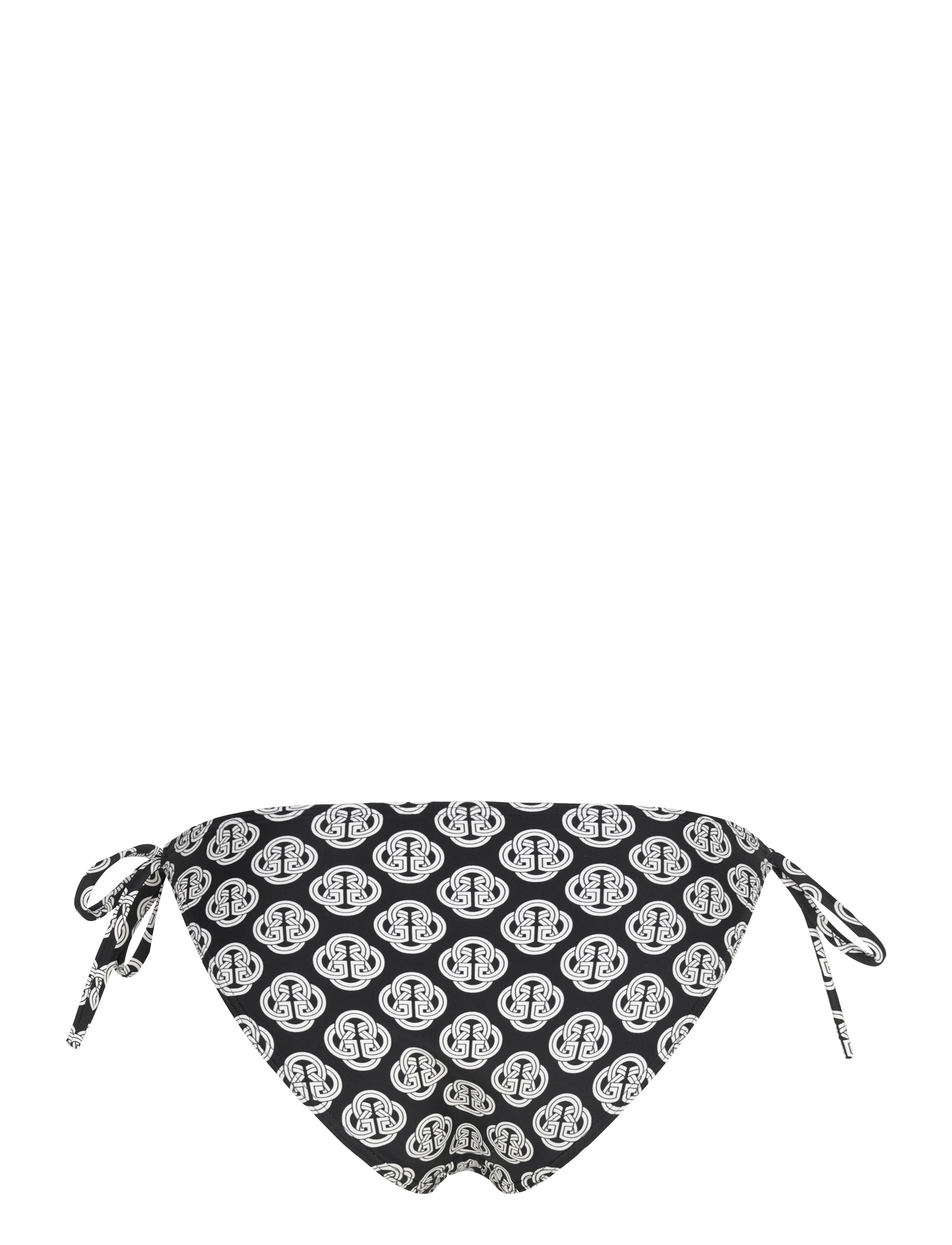 Gant - MONOGRAM PRINT TIE SIDE BOTTOM - maillots deux pièces avec nœud sur les côtés - black - 2