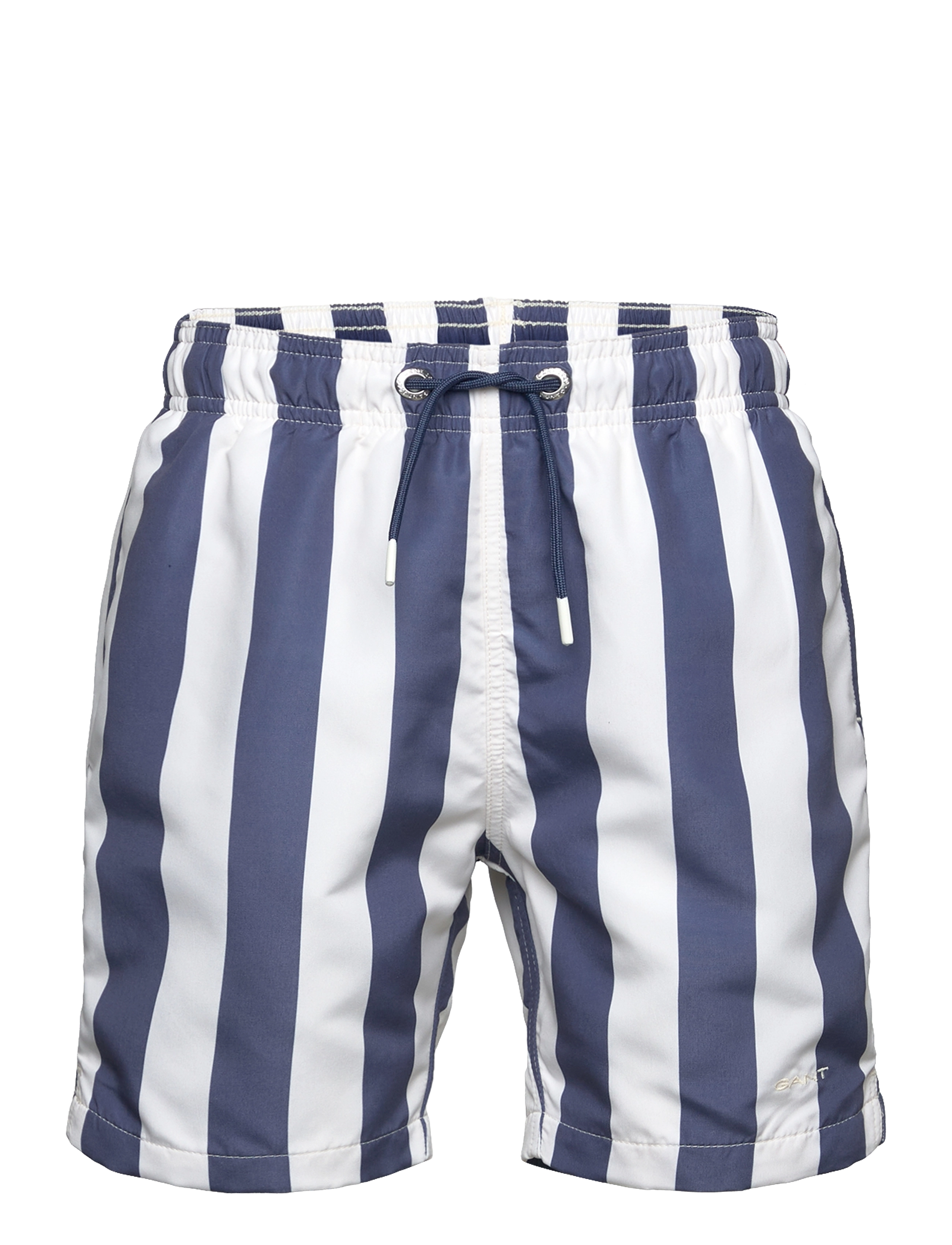 Gant BLOCK STRIPE SWIM SHORTS - Badetøj - DUSTY NAVY / blue