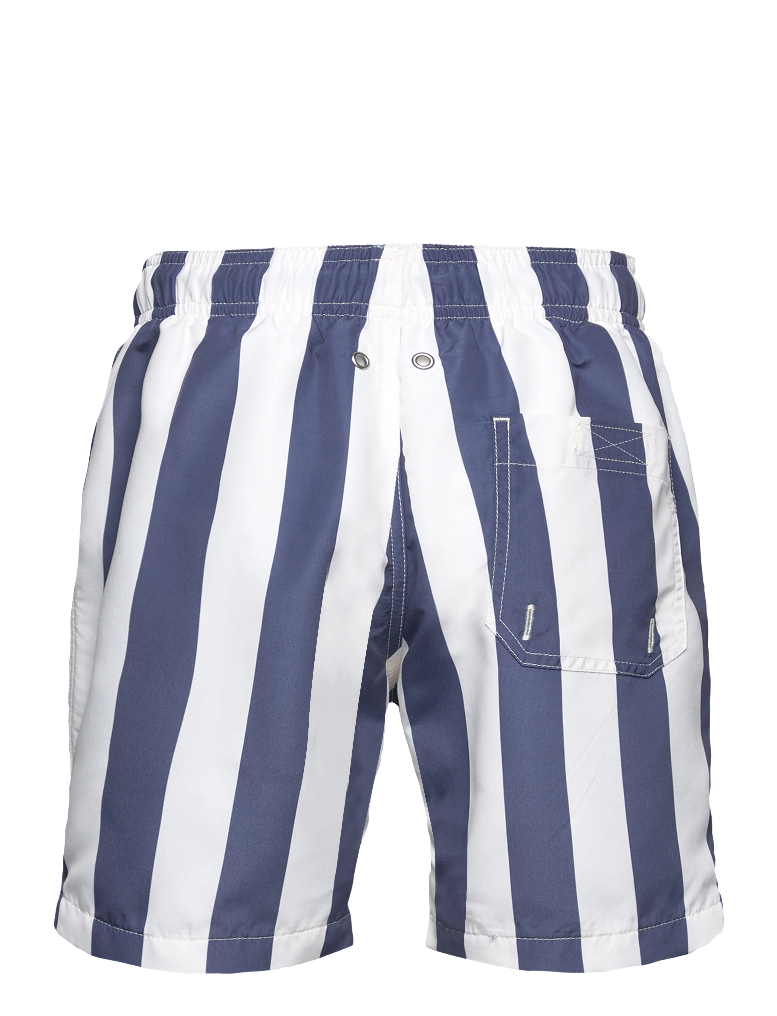 Gant - BLOCK STRIPE SWIM SHORTS - badehosen - dusty navy - 1