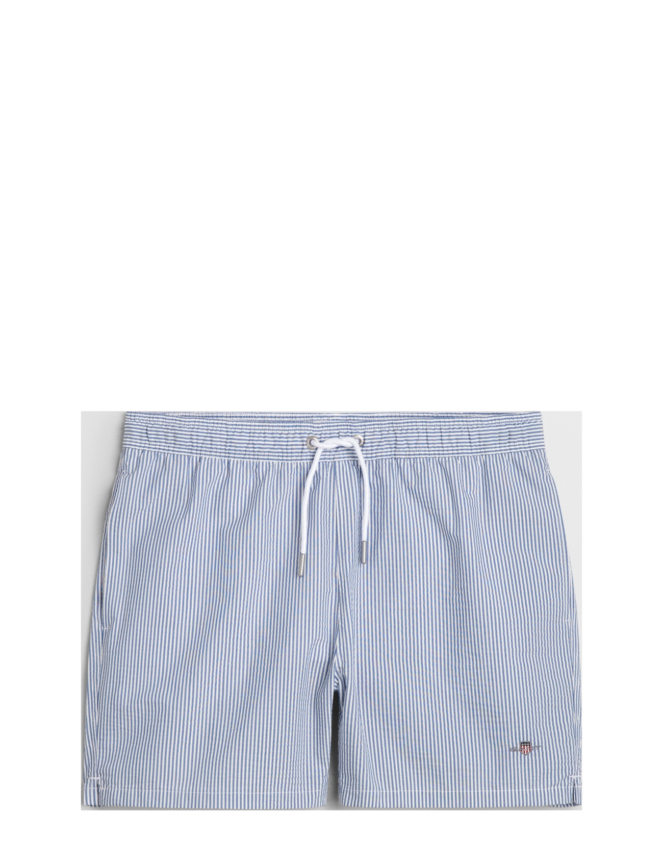 Gant SEERSUCKER SWIM SHORTS - All products - RICH BLUE / blue