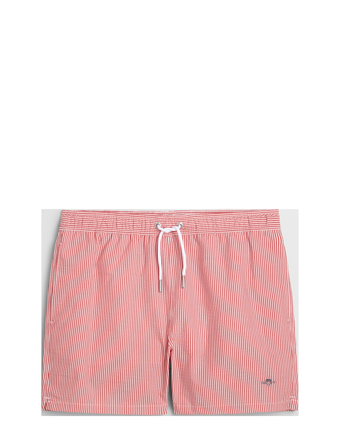 Gant SEERSUCKER SWIM SHORTS - All products - RUBY RED / red