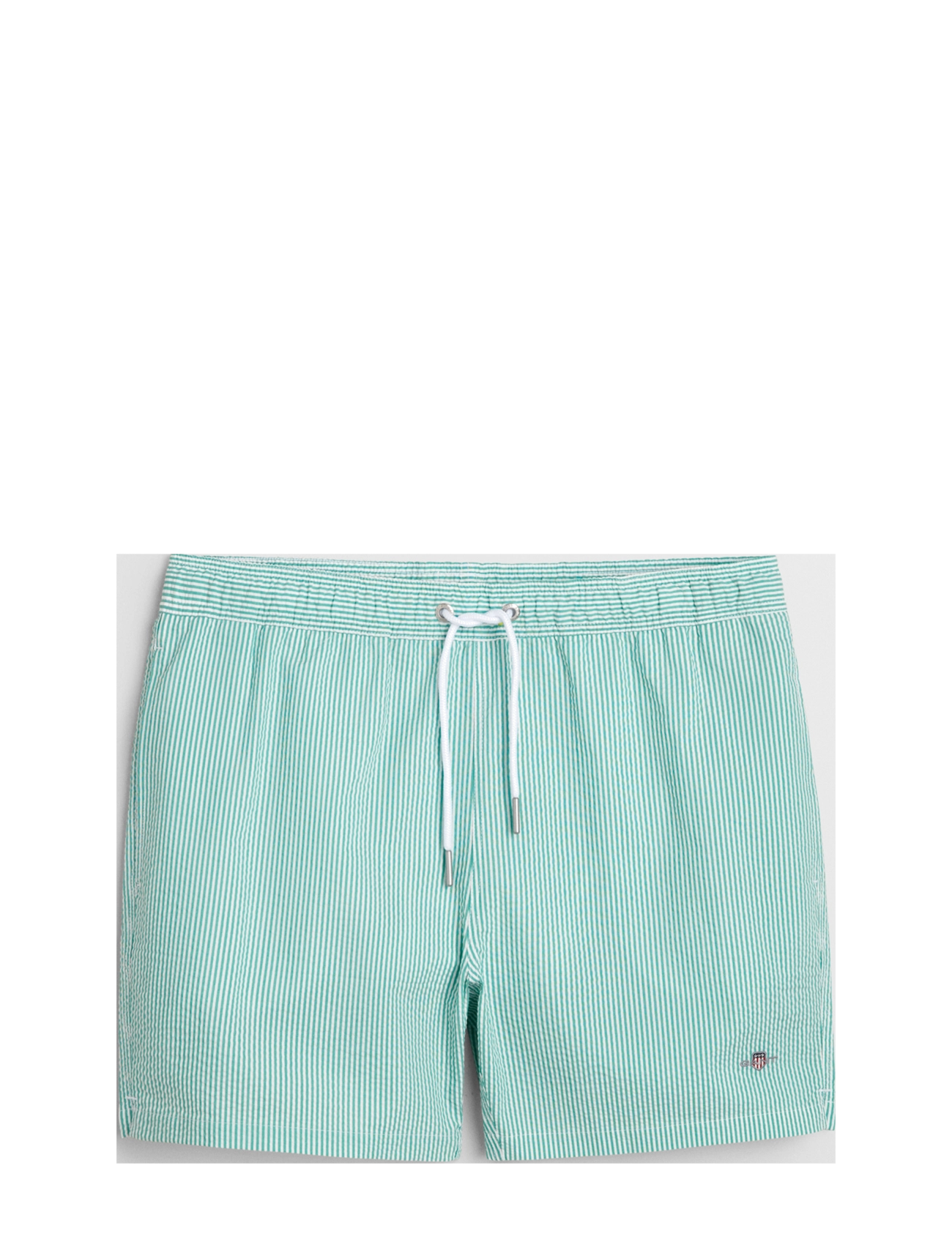 Gant SEERSUCKER SWIM SHORTS - All products - VIVID GREEN / green