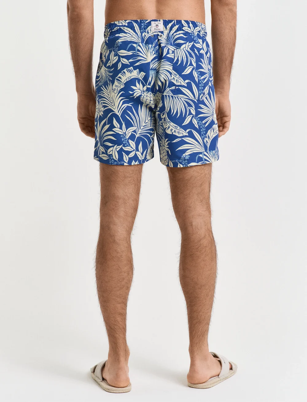 GANT - TROPICAL PRINT SWIM SHORTS - badehosen - rich blue - 2