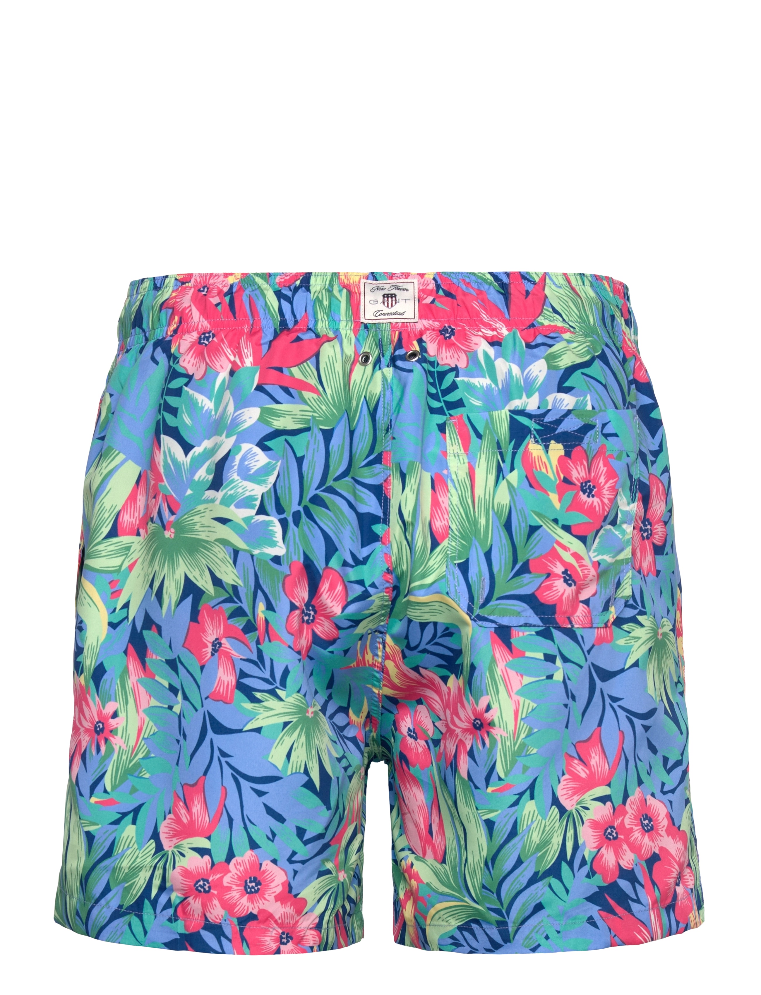 Gant - FLORAL PRINT SWIM SHORTS - deep cobalt - 1