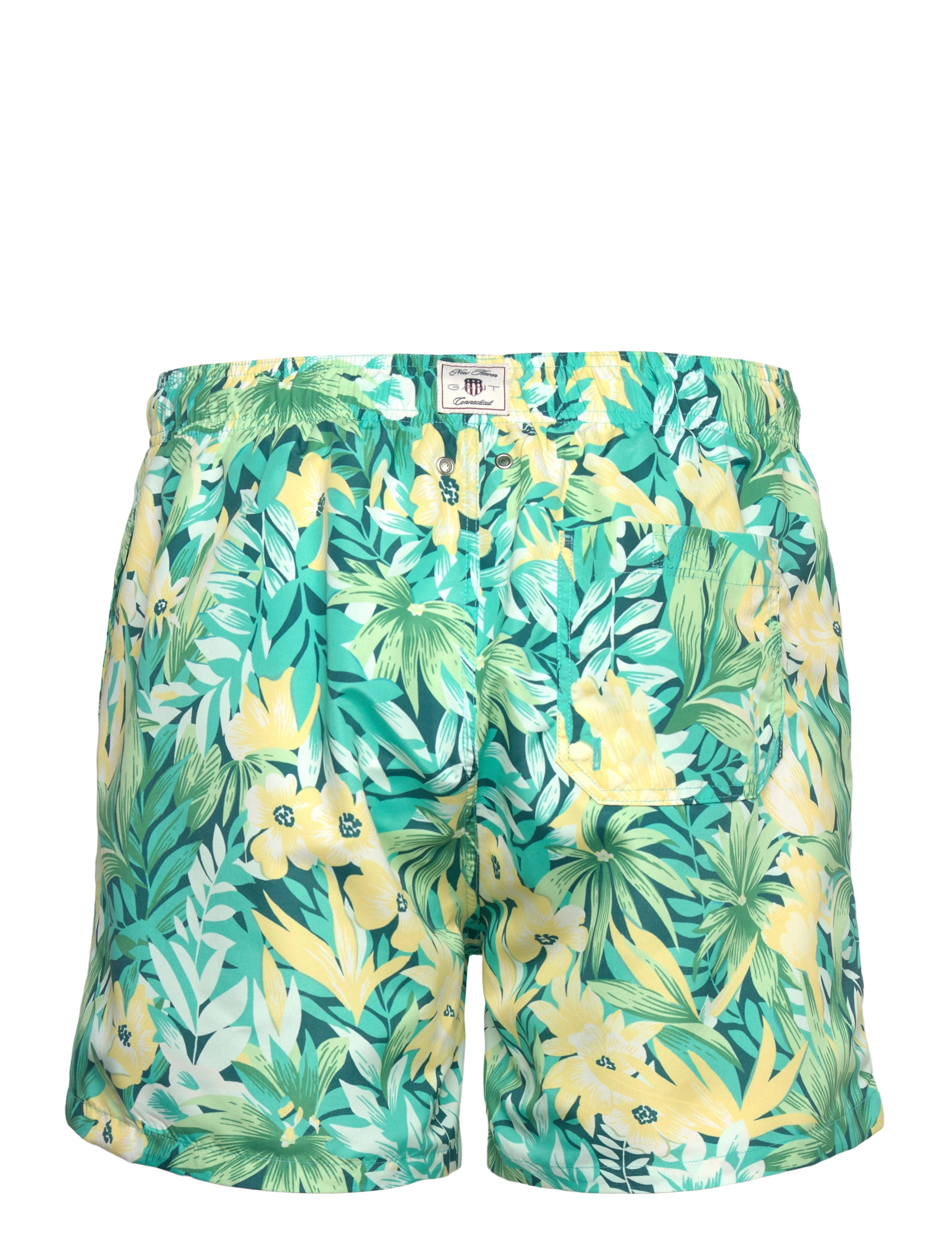 Gant - FLORAL PRINT SWIM SHORTS - tropic blue - 1