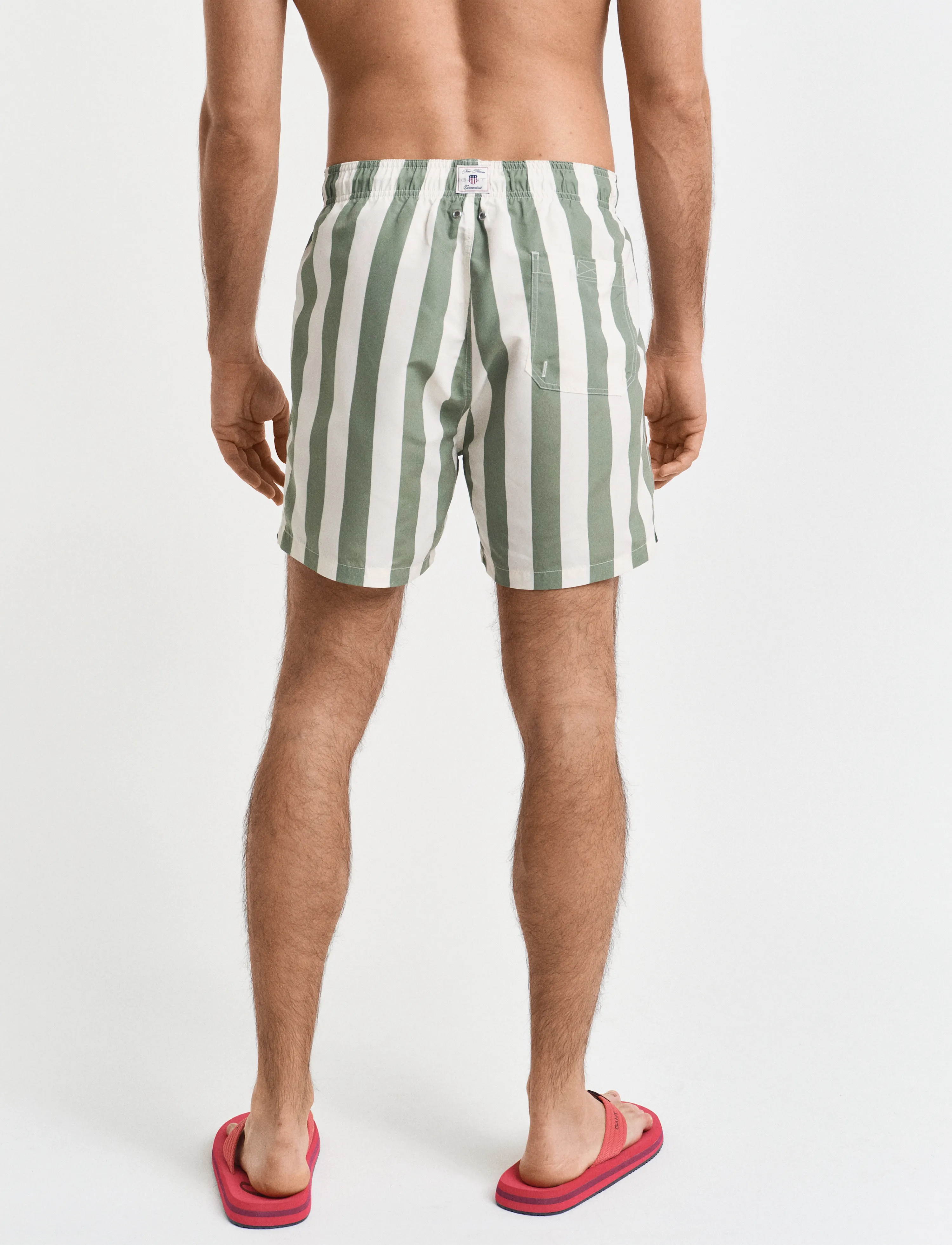 GANT - BLOCK STRIPE SWIM SHORTS - kalamata green - 2