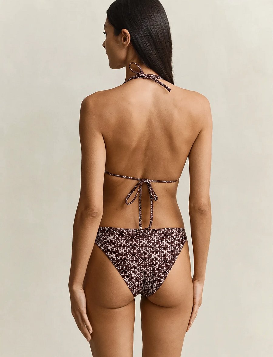 Gant - PRINTED PADDED TRIANGLE TOP - fresh soil - 2