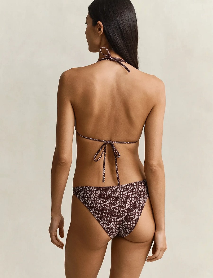 Gant - MONOGRAM PRINT BIKINI HIPSTER - bikinialaosat - fresh soil - 2