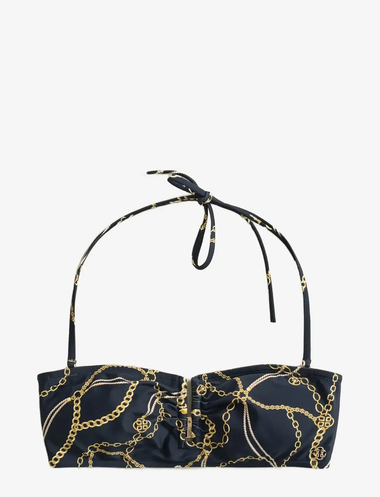 Gant - CHAIN PRINT BANDEAU - bandeaubikinier - evening blue - 1