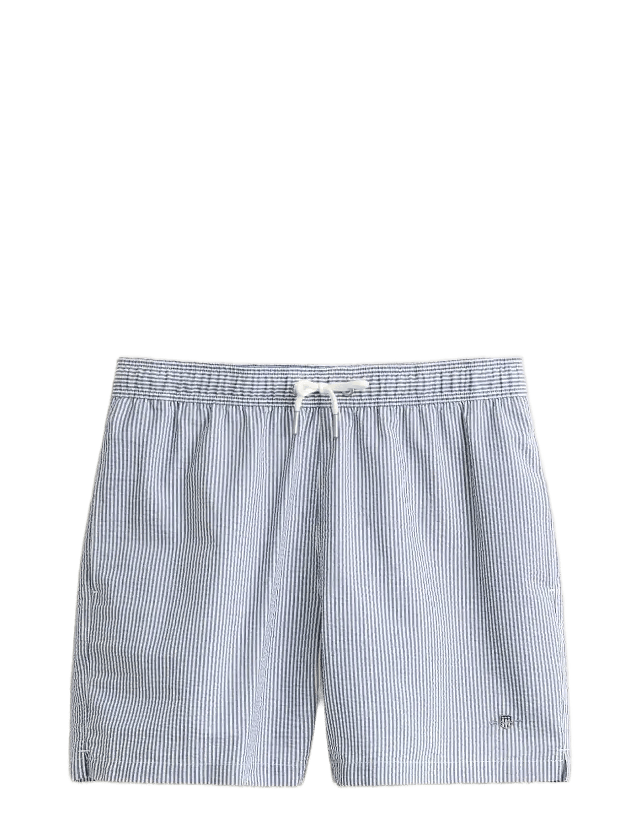 Gant - Striped Seersucker Swim Shorts