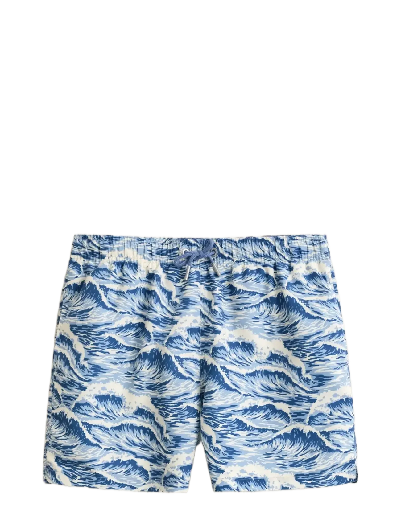 Gant WAVES PRINT SWIM SHORTS - Bademode - VINTAGE BLUE / blue