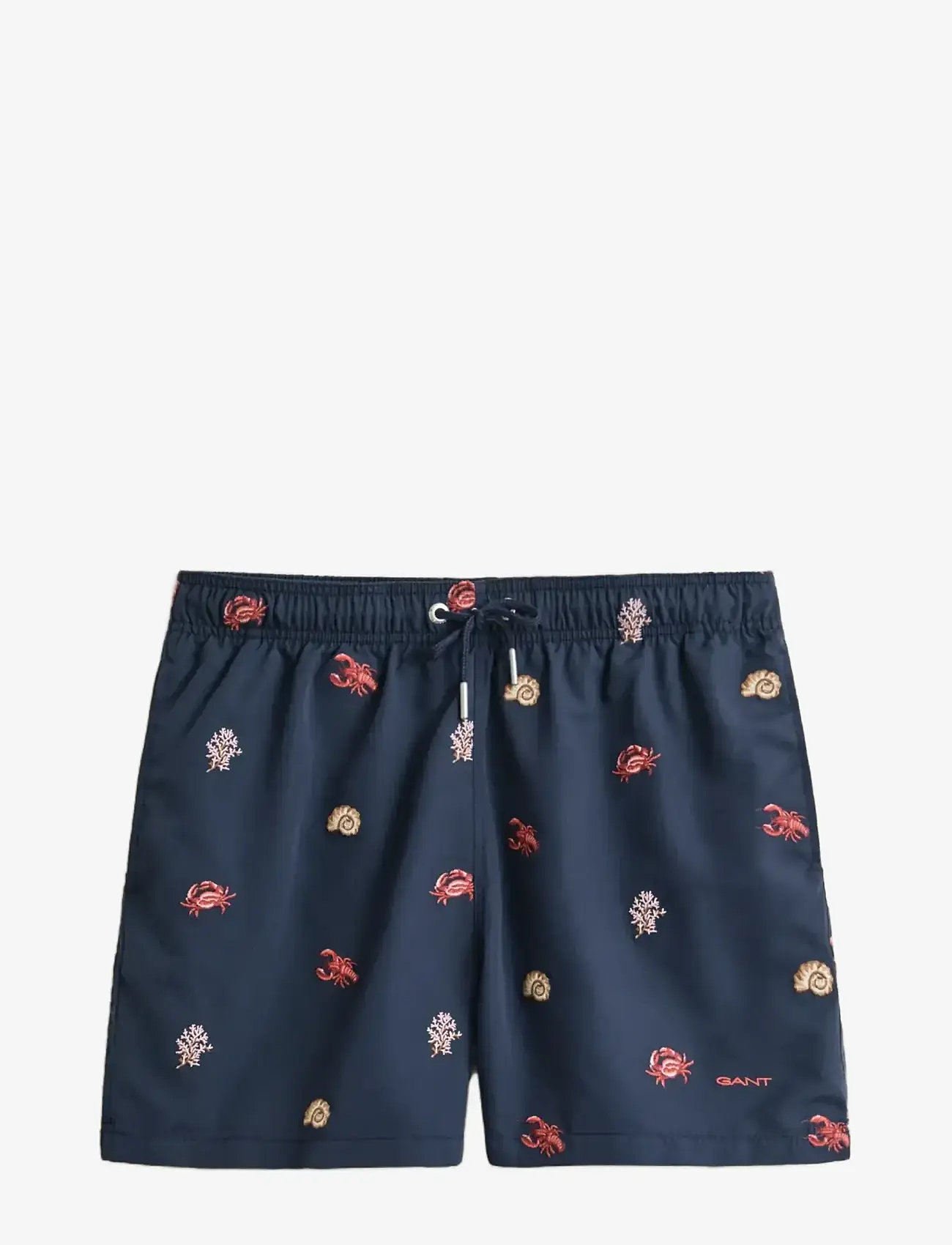 GANT - LOBSTER EMBROIDERY SWIM SHORTS - badshorts - marine - 1