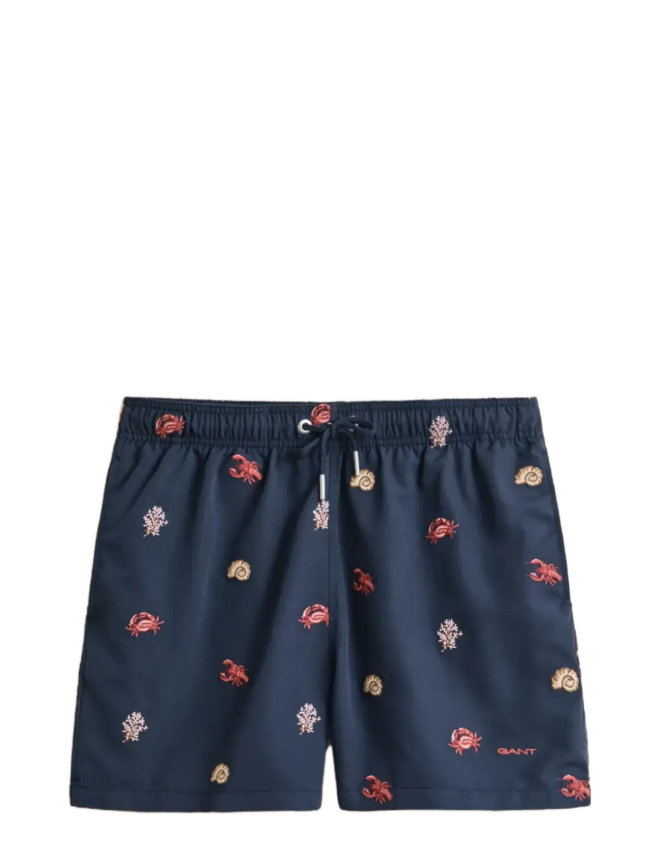 GANT LOBSTER EMBROIDERY SWIM SHORTS - Badshorts - MARINE / navy