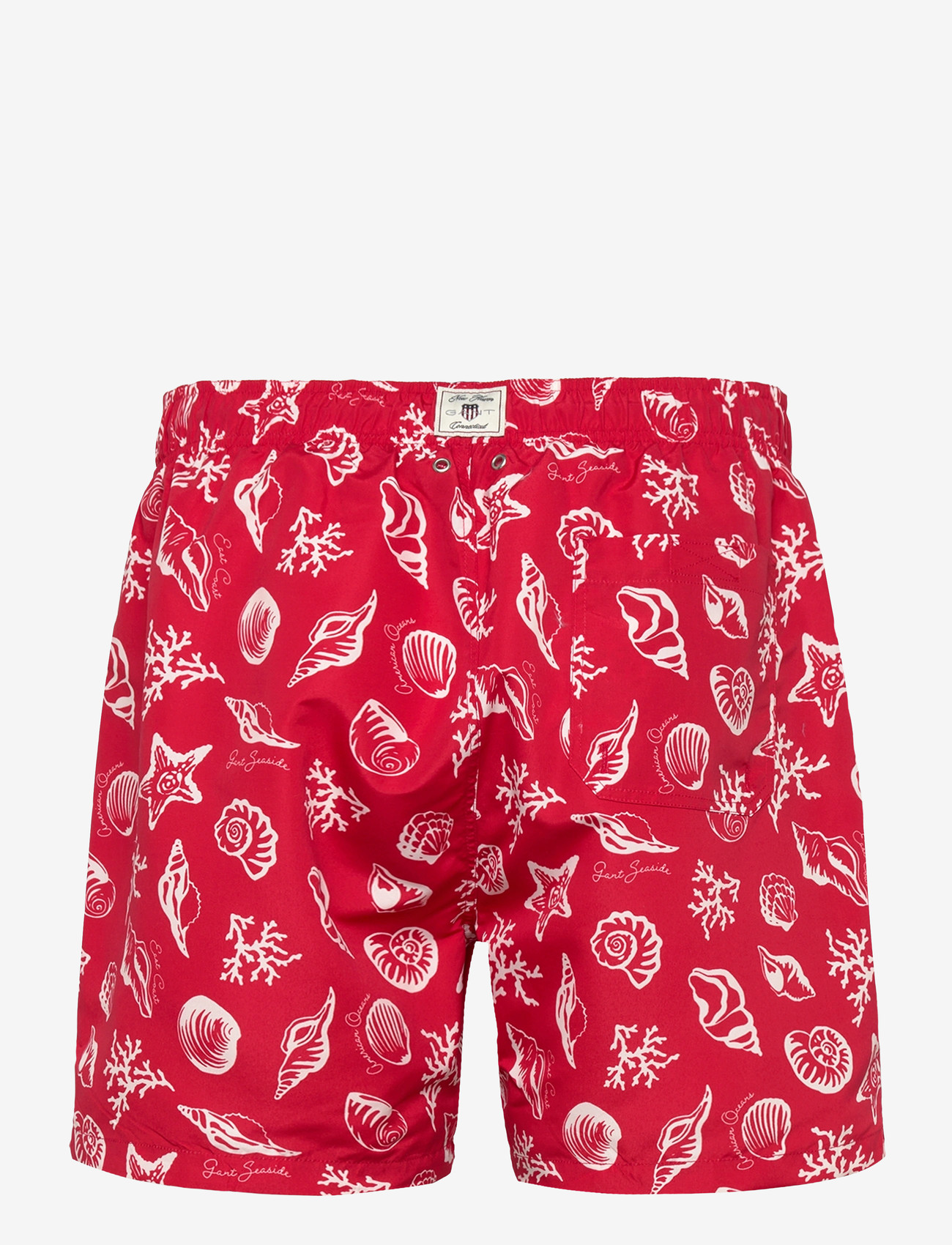 GANT - SEASHELLS PRINT SWIM SHORTS - swim shorts - rose red - 1