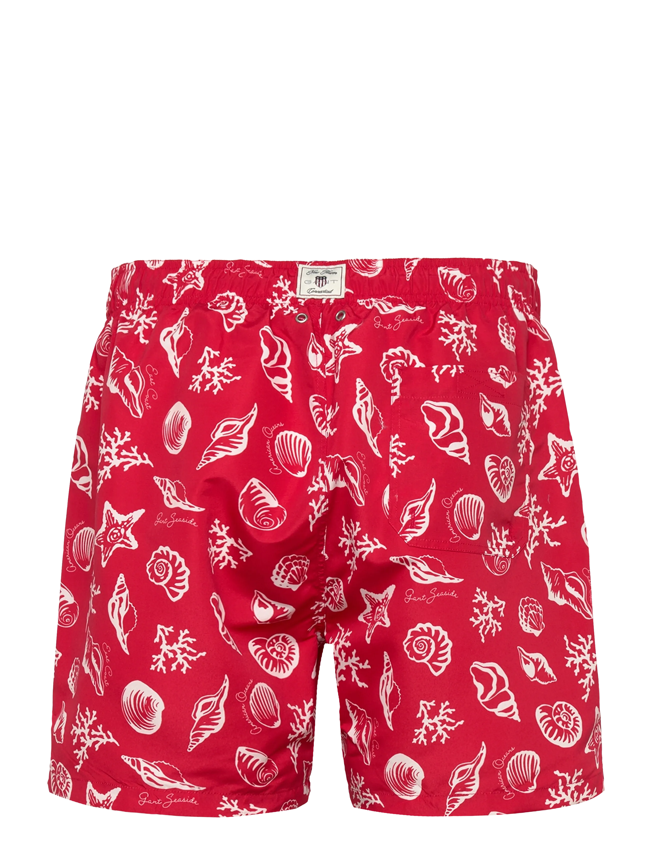Gant - SEASHELLS PRINT SWIM SHORTS - ujumispüksid - rose red - 1