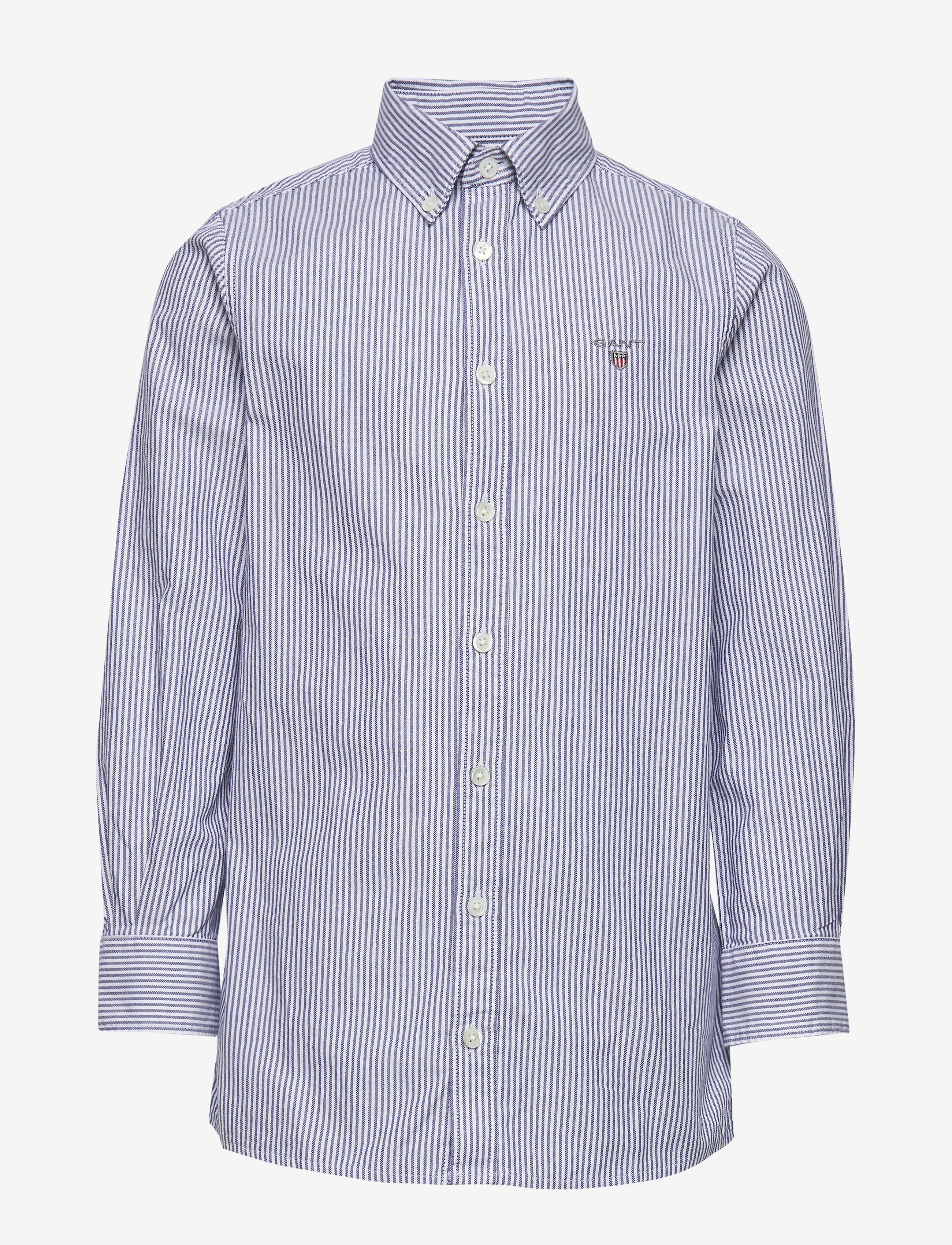 GANT - ARCHIVE OXFORD STRIPE BD SHIRT - college blue - 0