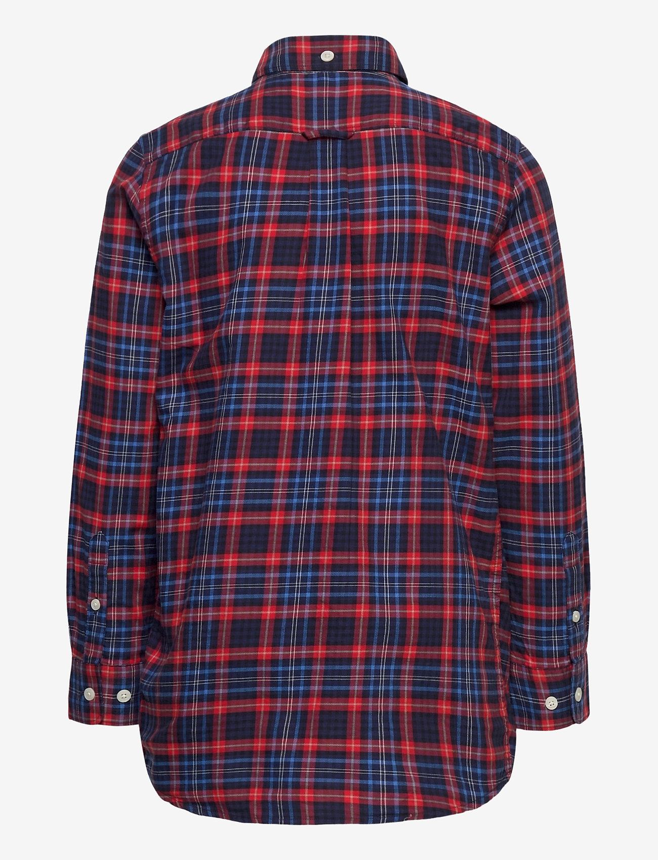 GANT - D1. MICRO TARTAN SHIRT - atomic orange - 1