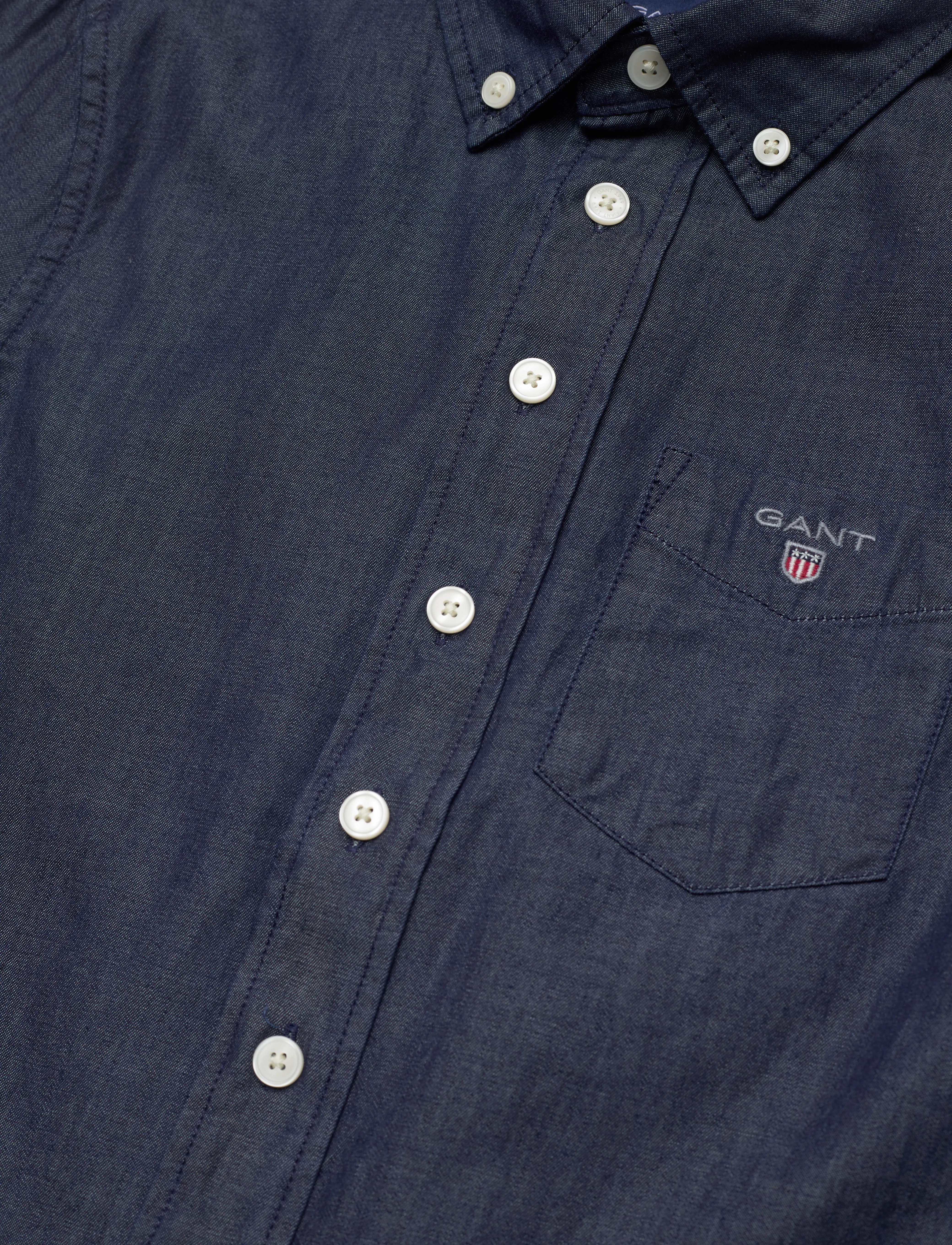 GANT - REGULAR INDIGO SHIRT - dark indigo - 2