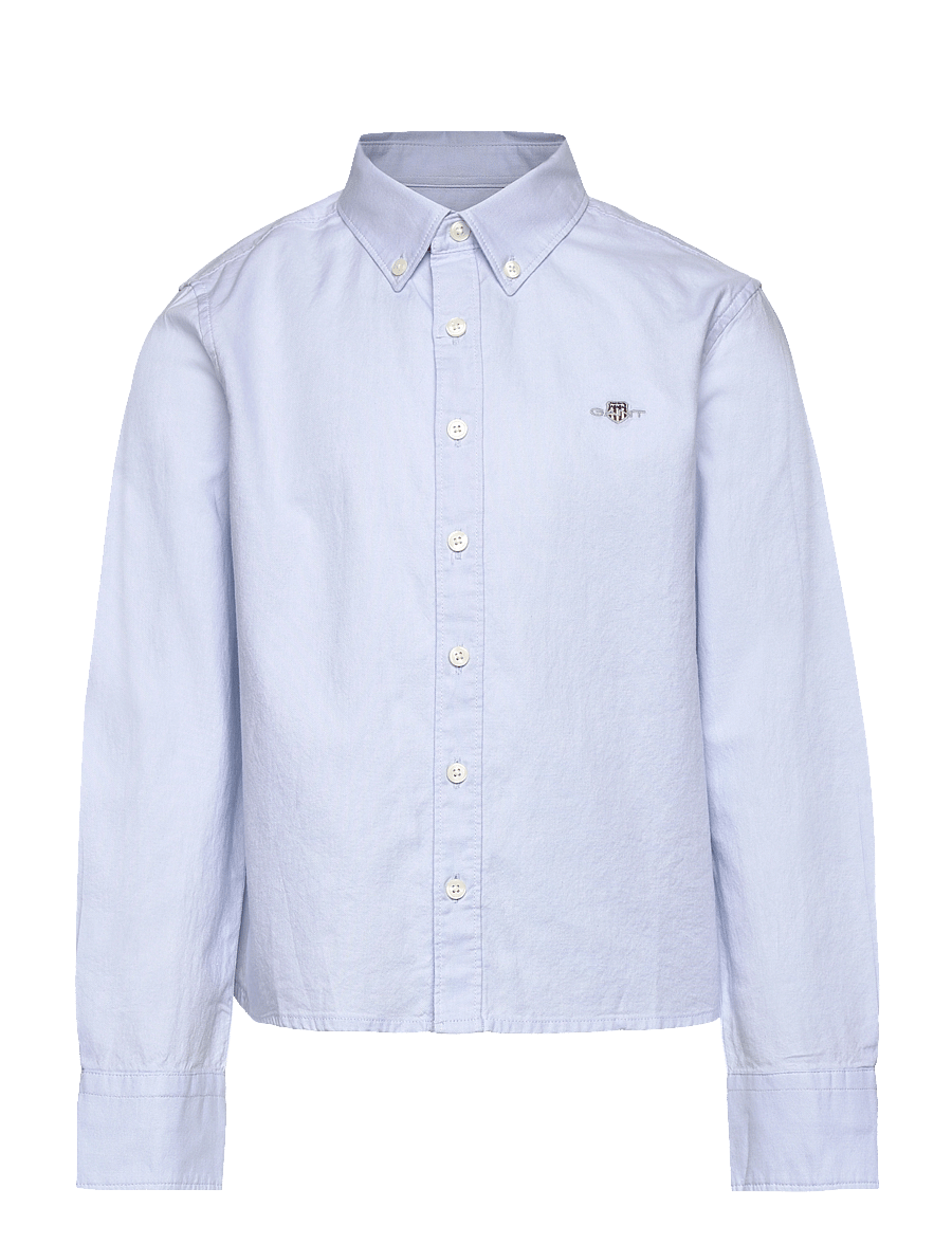 Gant - SHIELD OXFORD BD SHIRT - marškiniai ilgomis rankovėmis - capri blue - 1