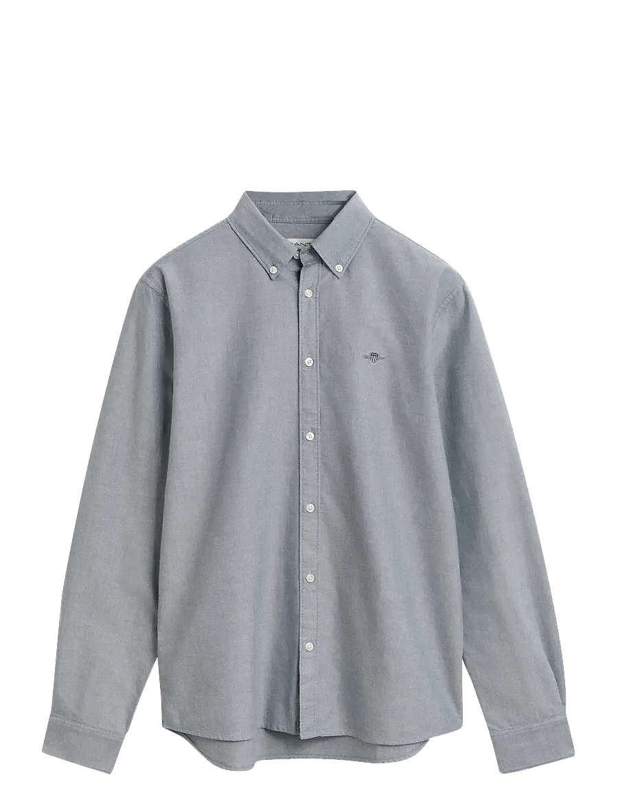 Gant - SHIELD OXFORD BD SHIRT - overhemden met lange mouwen - naval blue - 0
