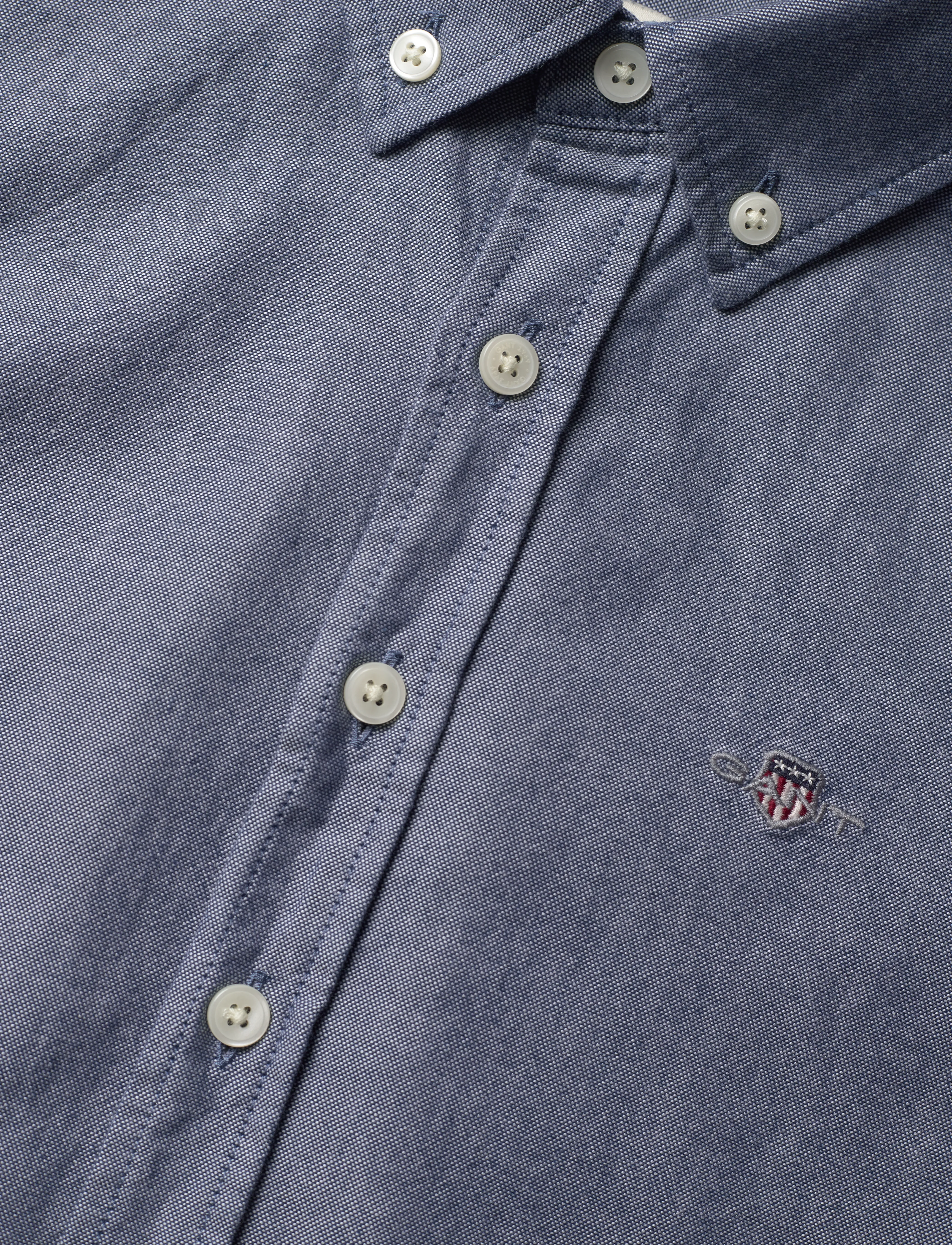 Gant - SHIELD OXFORD BD SHIRT - langärmlige hemden - persian blue - 2