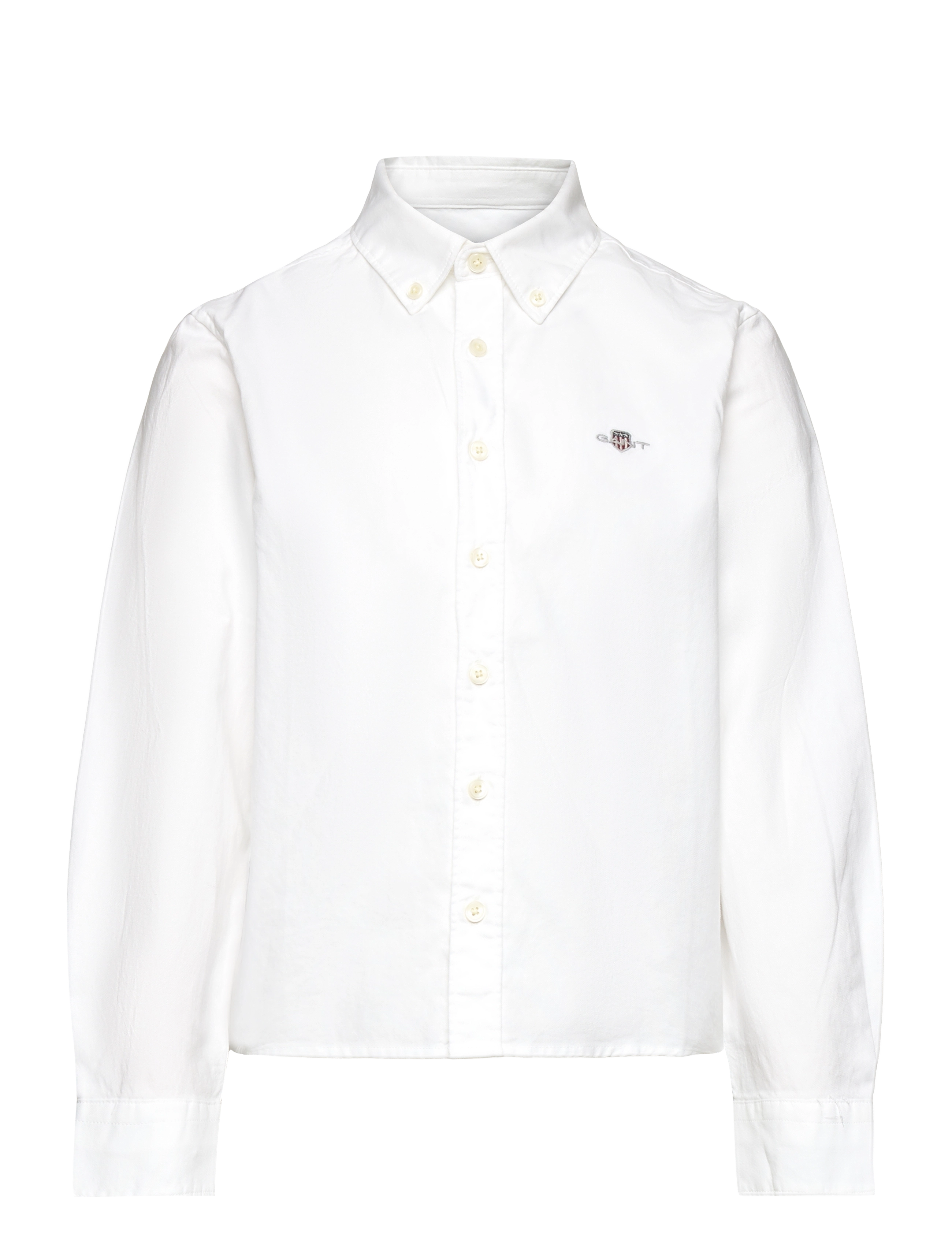 GANT Shield Oxford Bd Shirt Weiß - 122-128 - Kinder